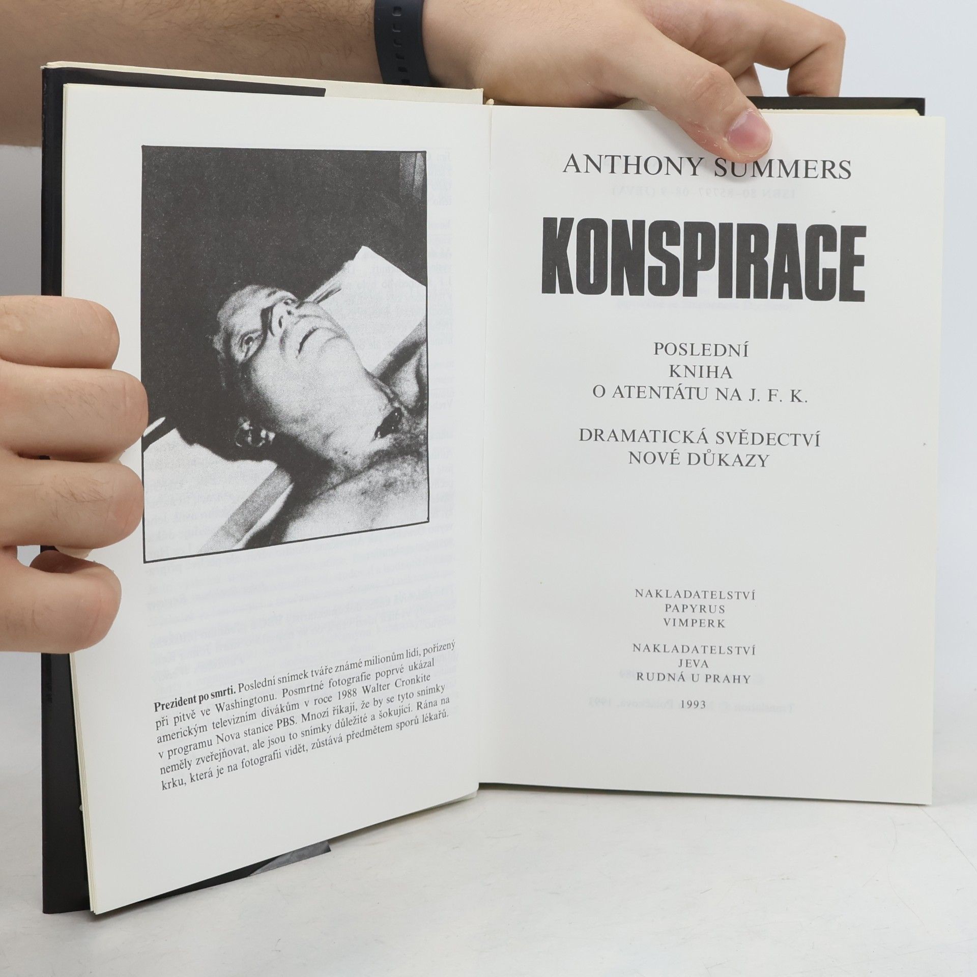 Anthony Summers Konspirace