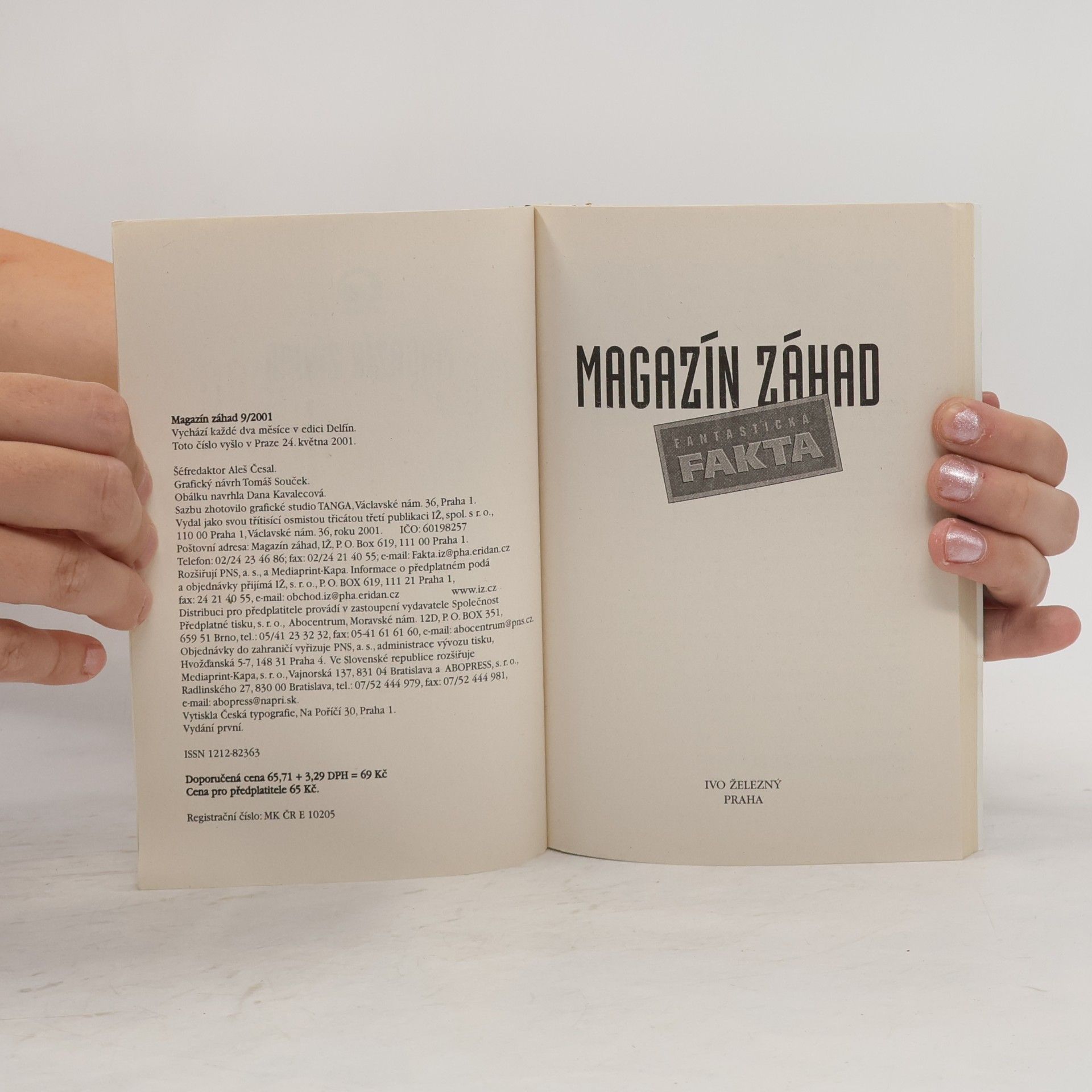 Autores varios Magazín záhad 9/2001