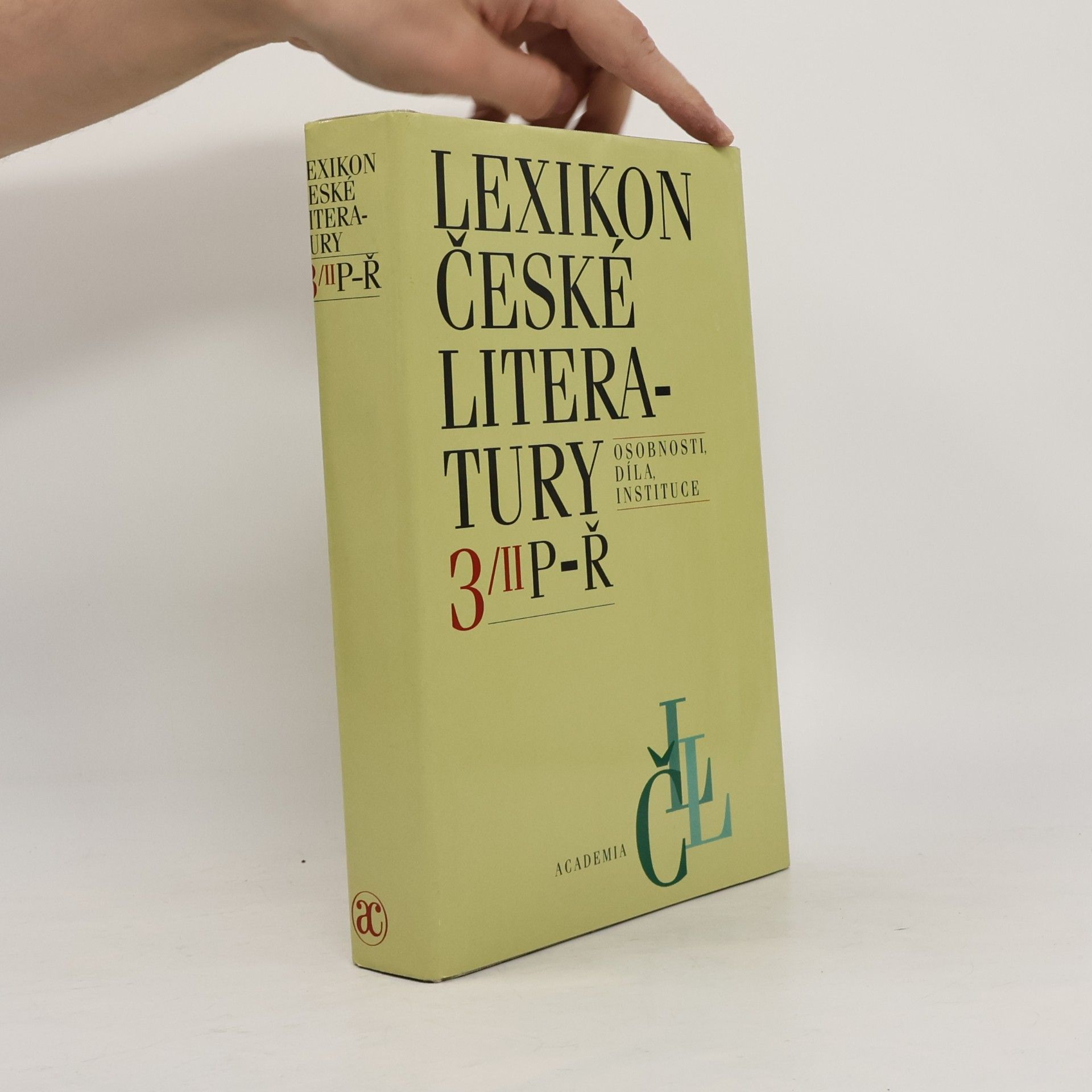 Jiří Opelík Lexikon české literatury 3/II P-Ř