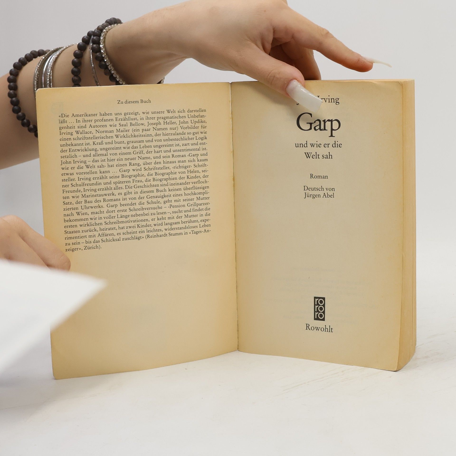 John Irving Garp und wie er die Welt sah