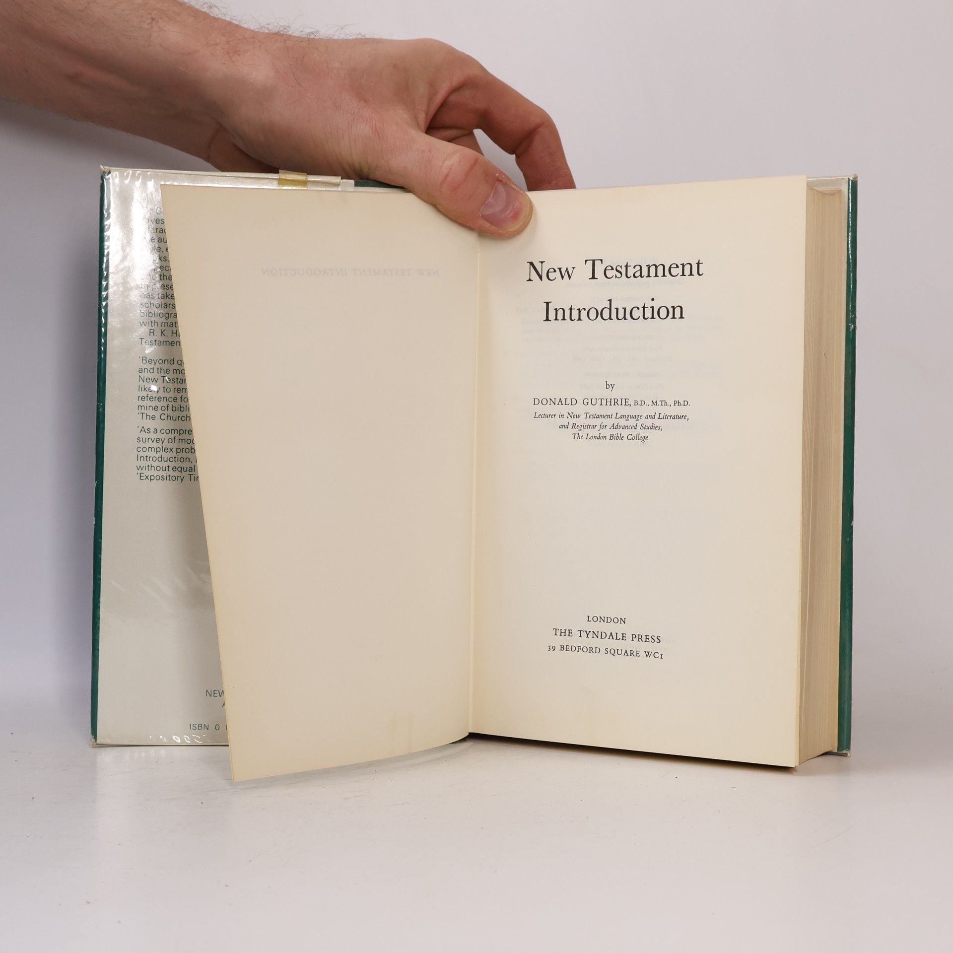 Donald Guthrie New Testament Introduction