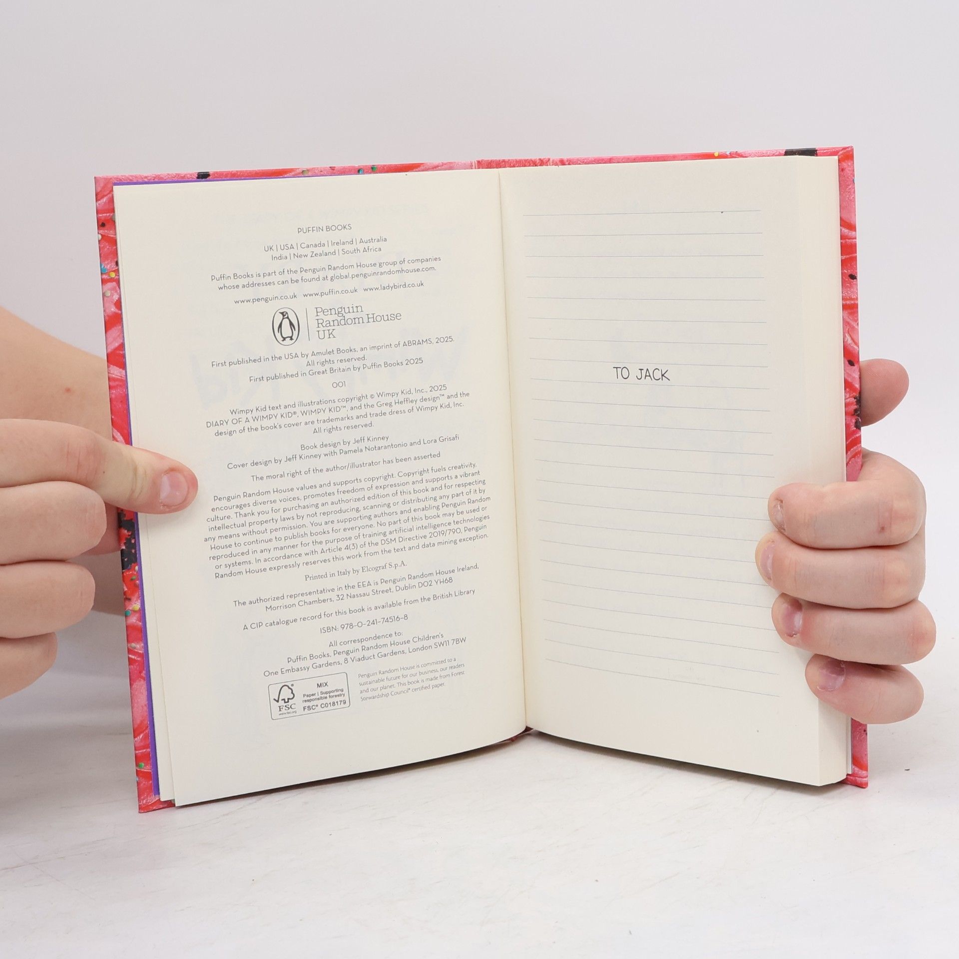 Jeff Kinney Diary Of A Wimpy Kid: Partypooper