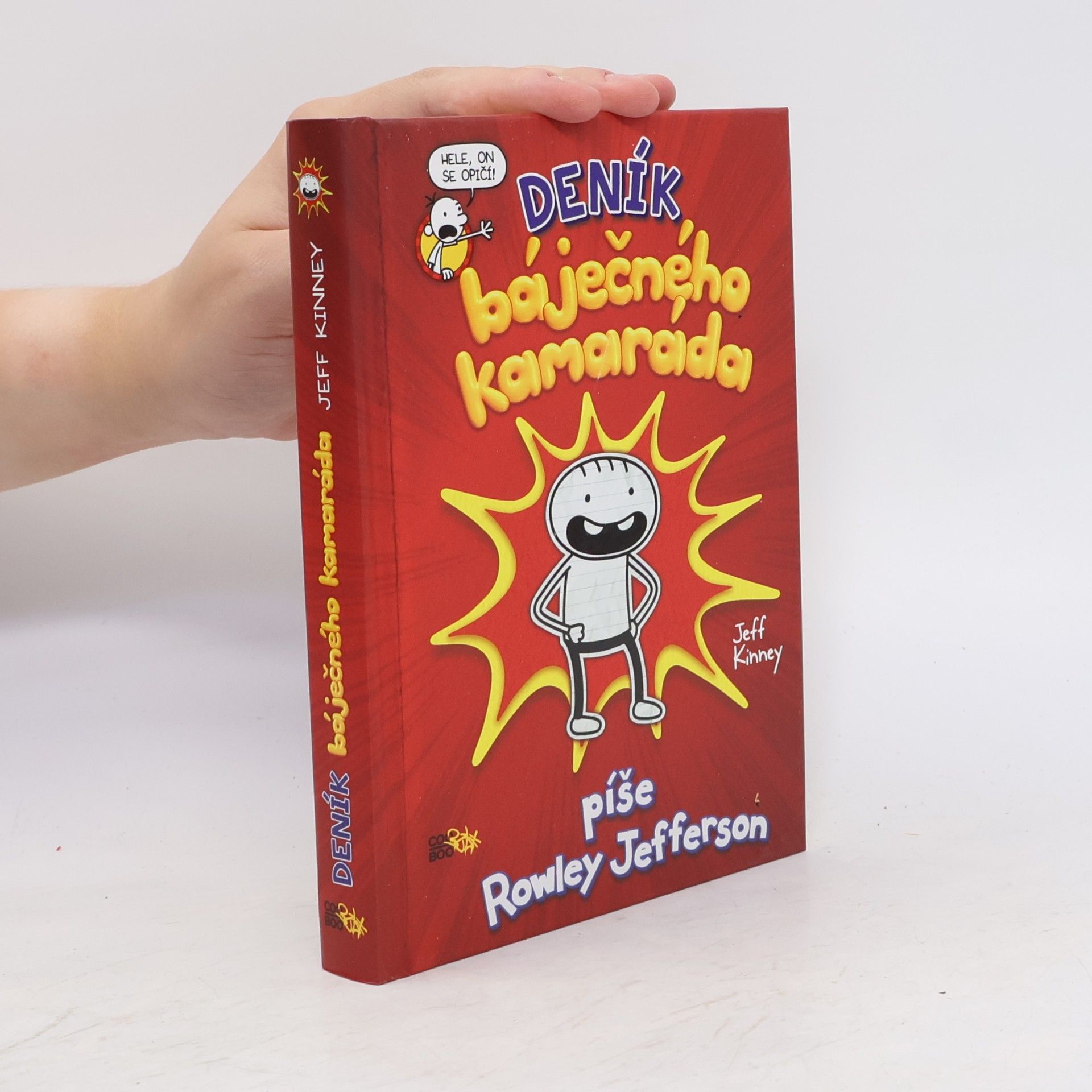Jeff Kinney Deník báječného kamaráda. Píše Rowley Jefferson