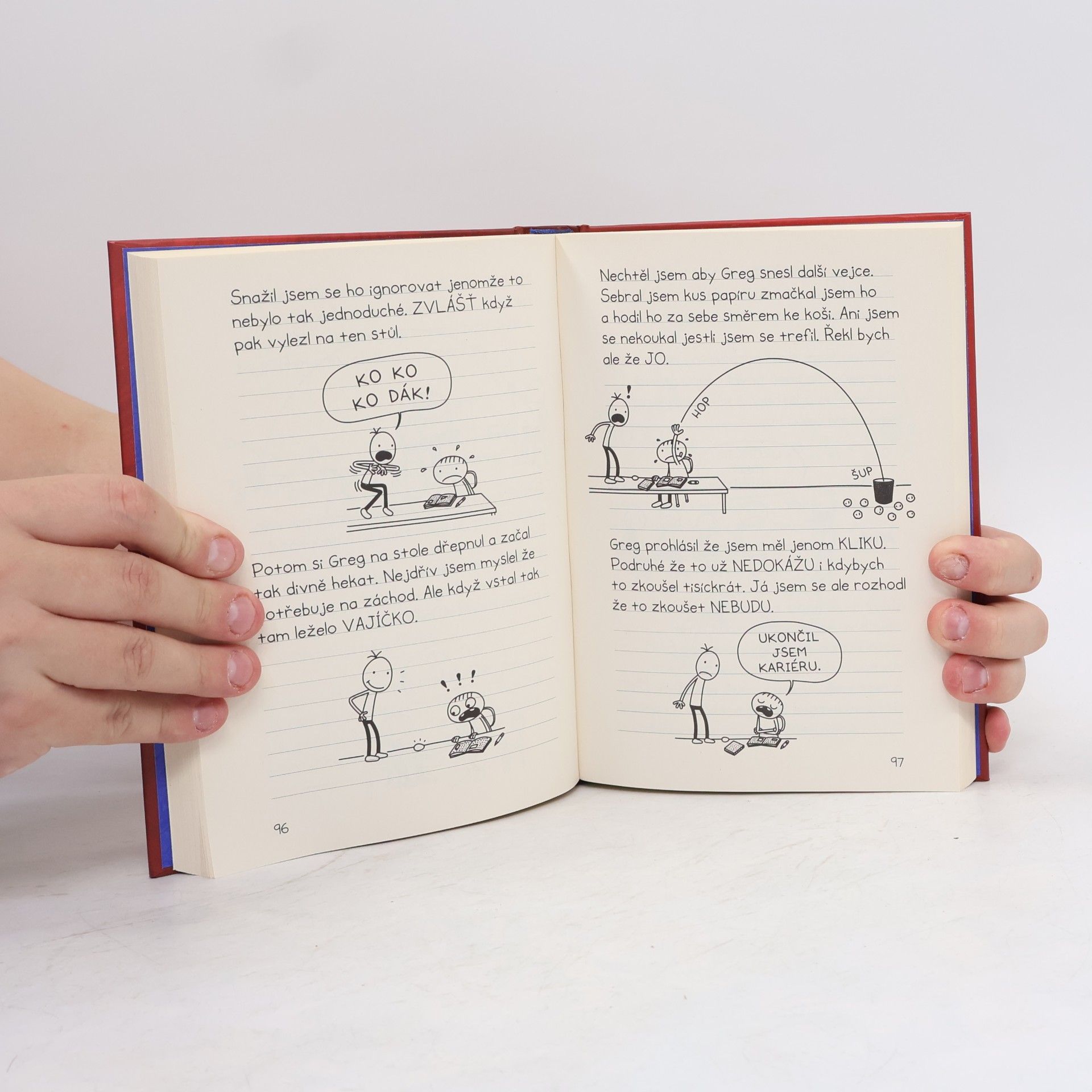 Jeff Kinney Deník báječného kamaráda. Píše Rowley Jefferson
