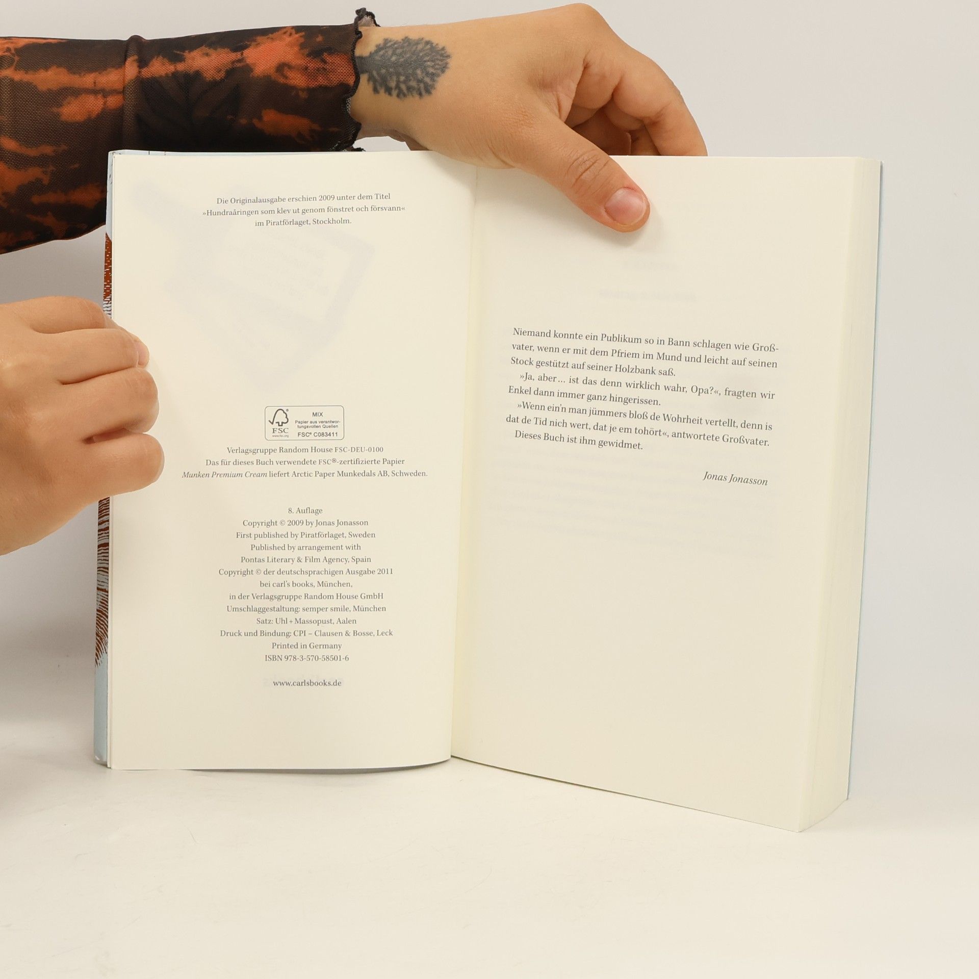 Jonas Jonasson Der Hundertjährige, der aus dem Fenster stieg und verschwand