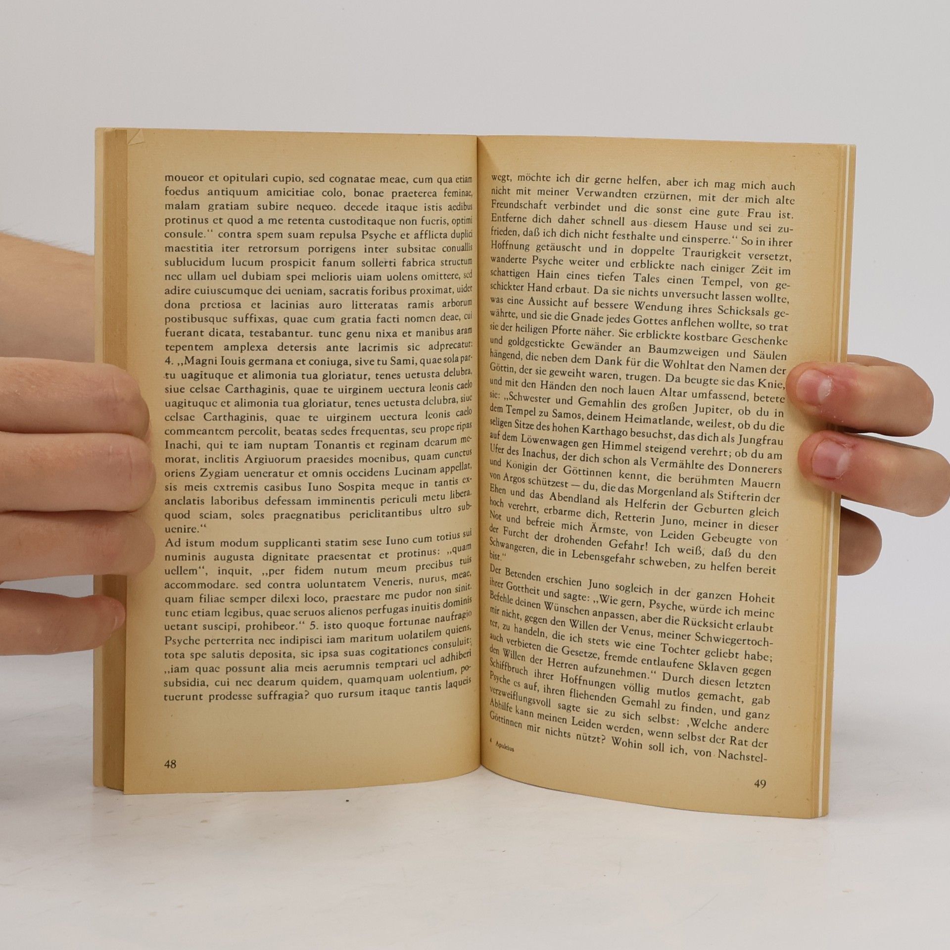 Reinhold Bernhard Jachmann Amor und Psyche : lateinisch und deutsch