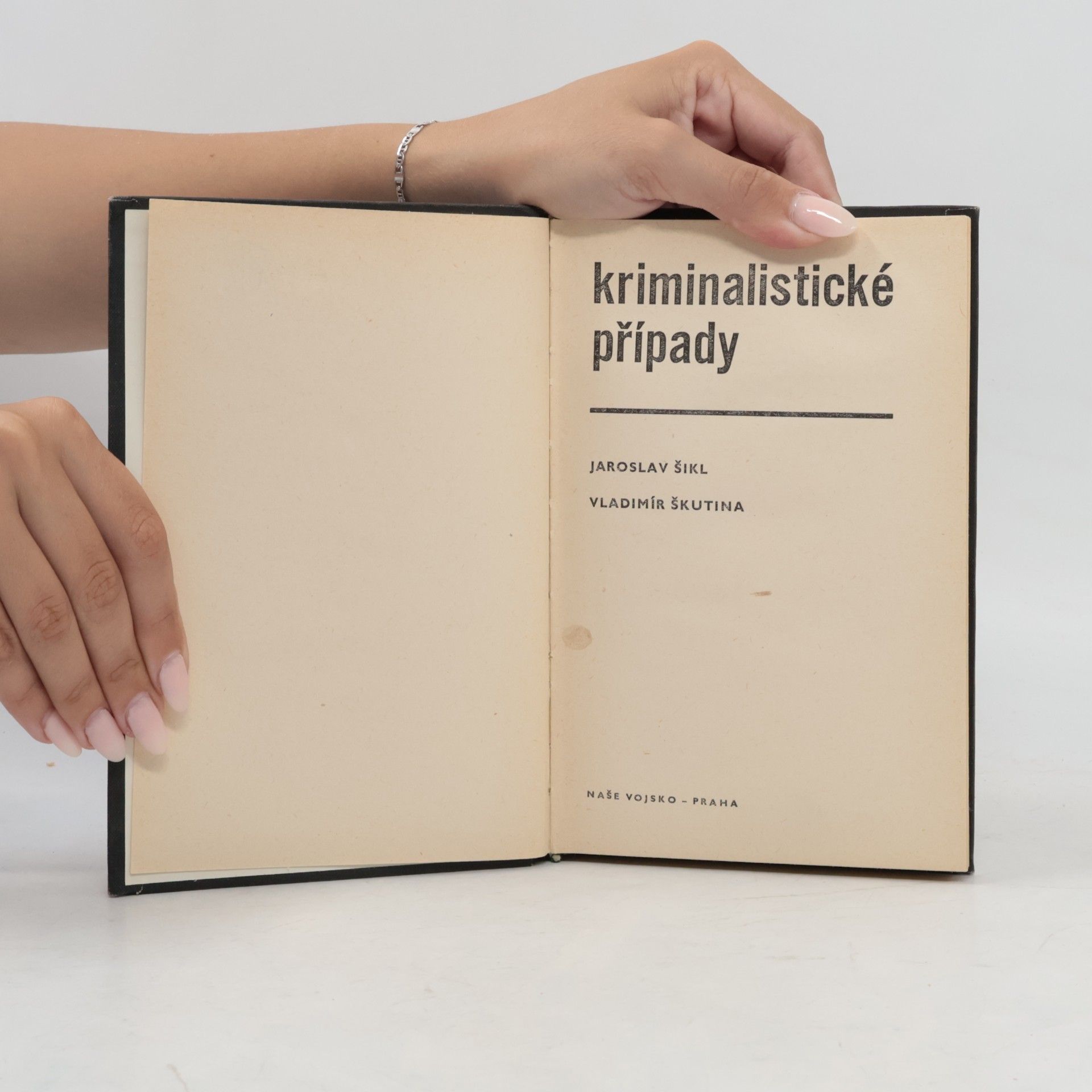 Jaroslav Šikl Kriminalistické případy