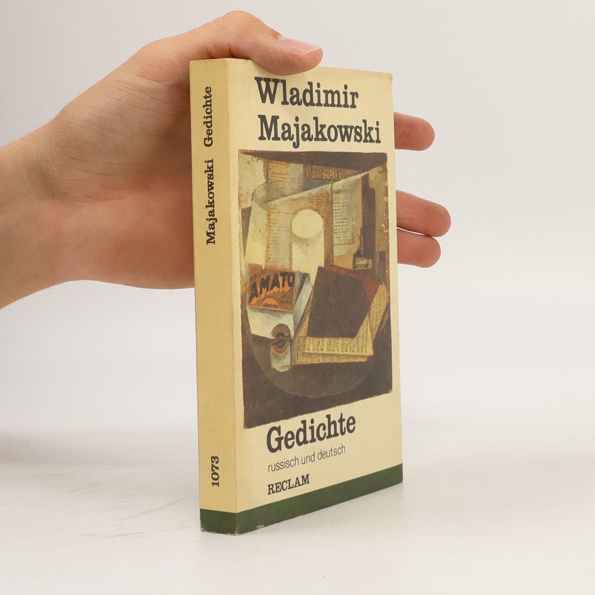Wladimir Majakowski Gedichte, russisch und deutsch