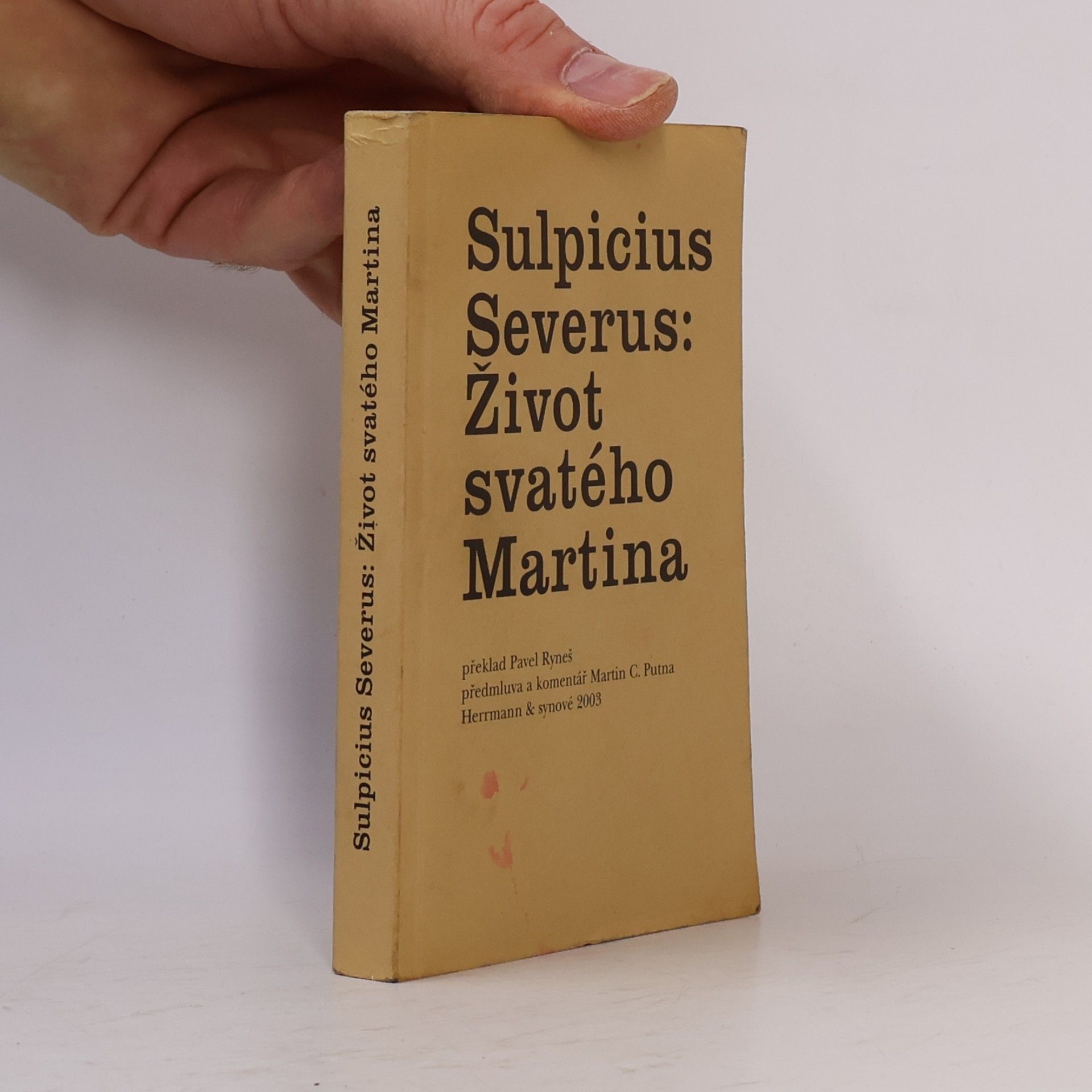 Sulpicius Severus Život svatého Martina