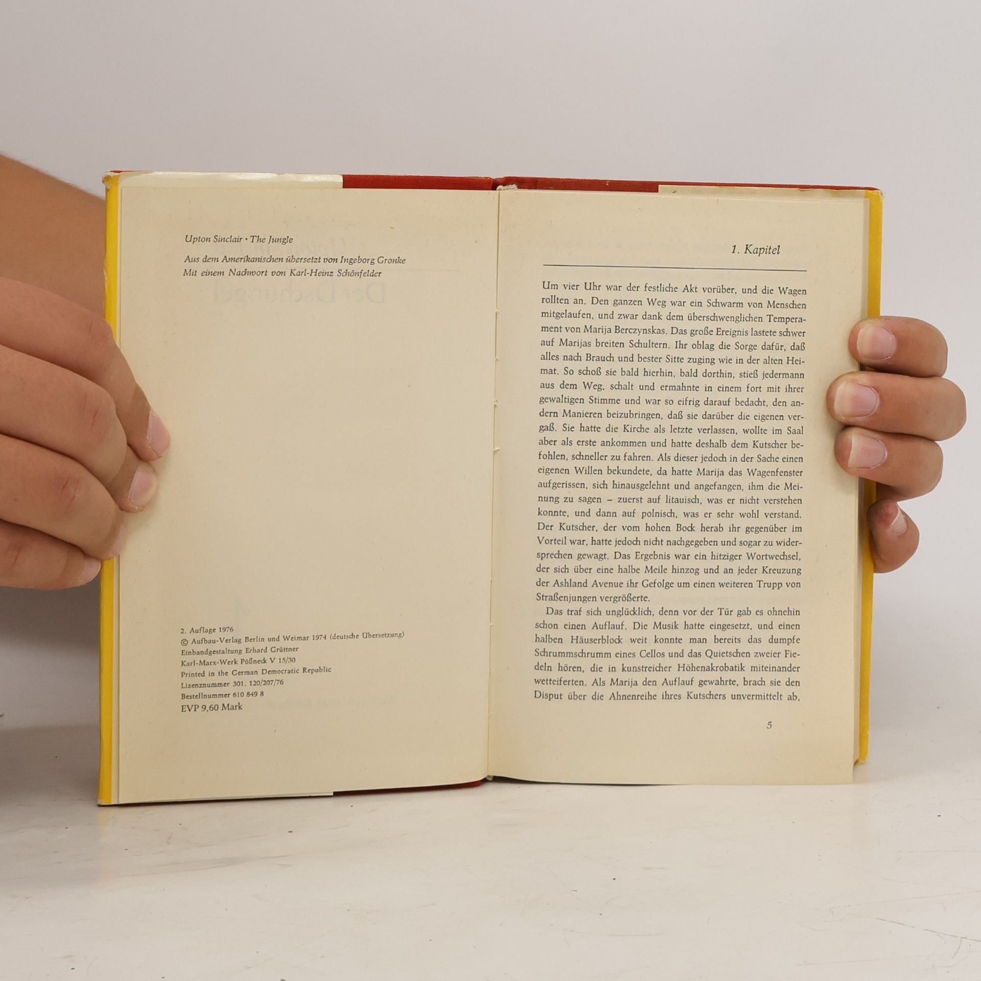 Upton Sinclair Der Dschungel