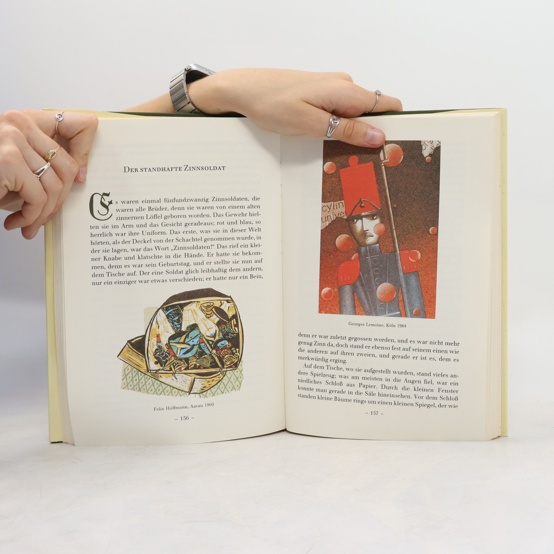 Hans-Christian Andersen Rose, Prinz und Nachtigall