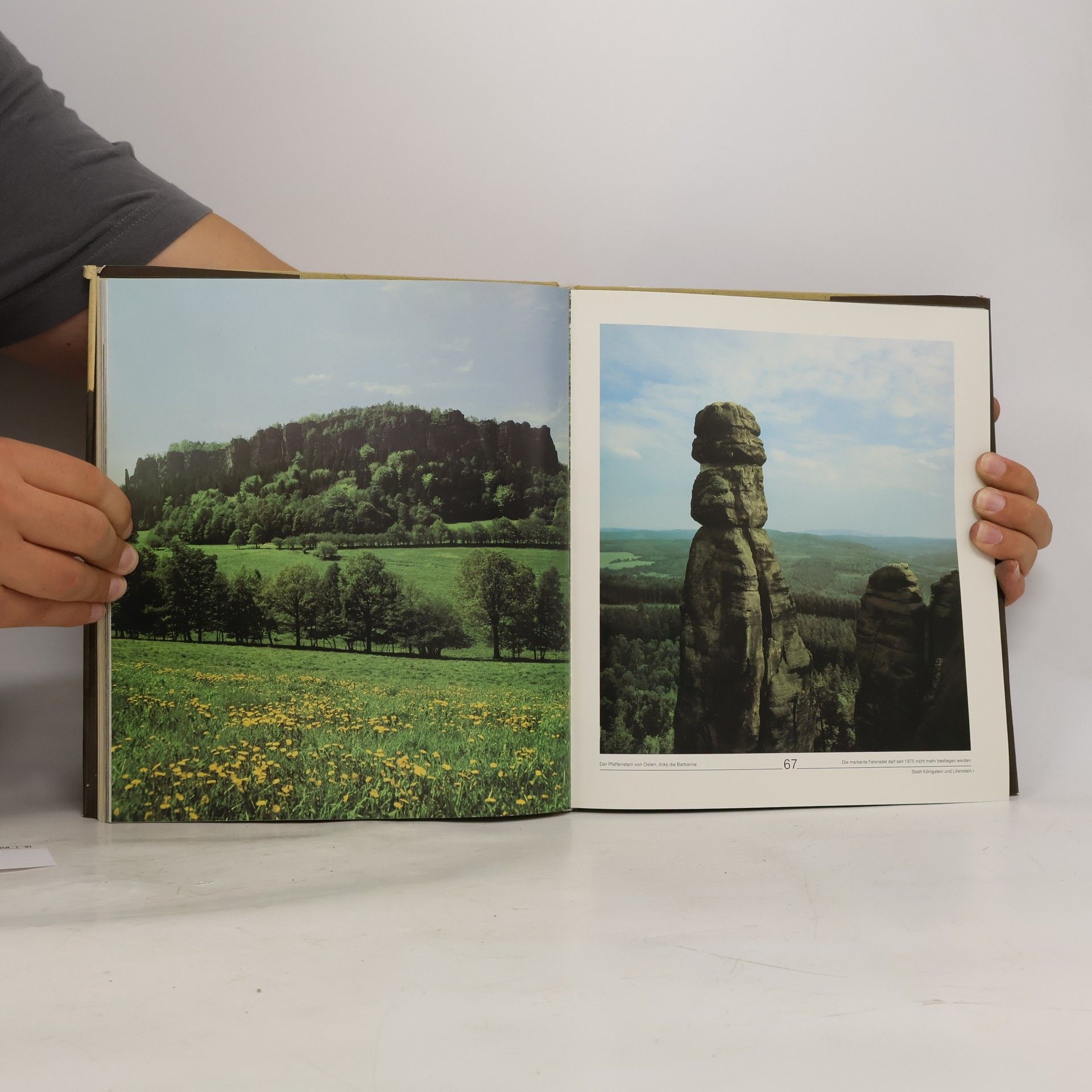 Klaus-Dieter Weber Sächsische Schweiz : Bilder einer Landschaft