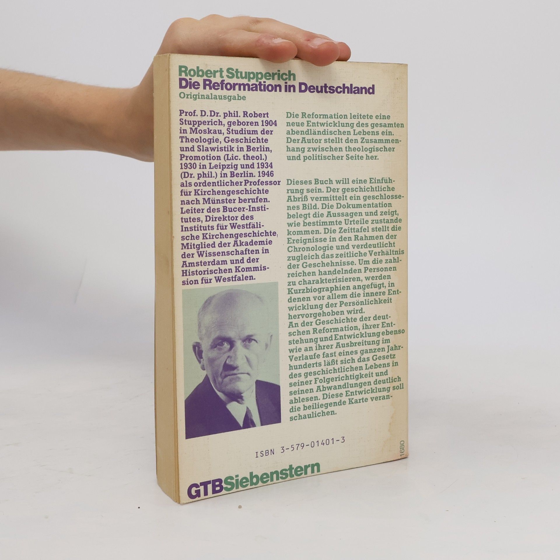 Robert Stupperich Die Reformation in Deutschland