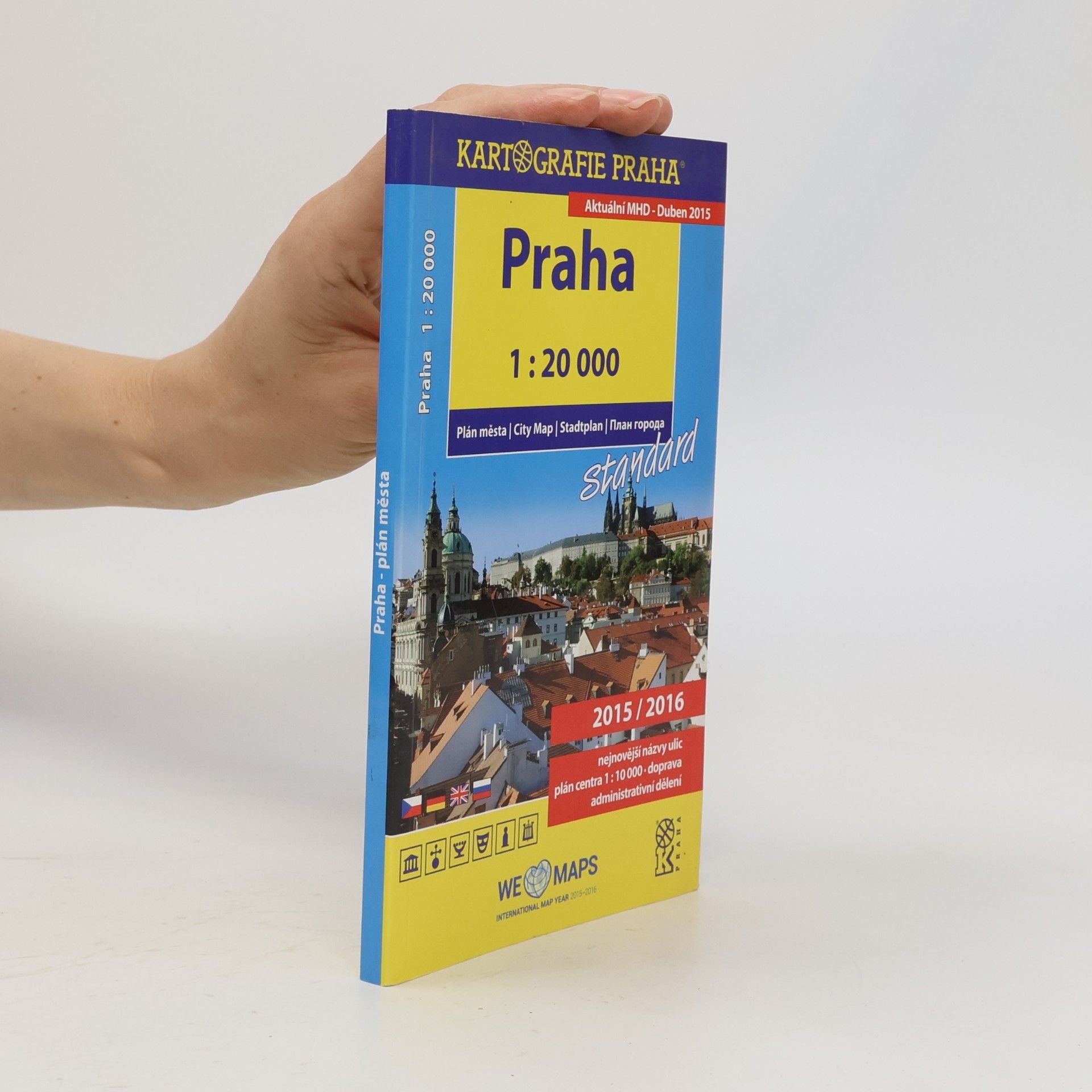 Autores varios Praha – plán města standard 1 : 20 000