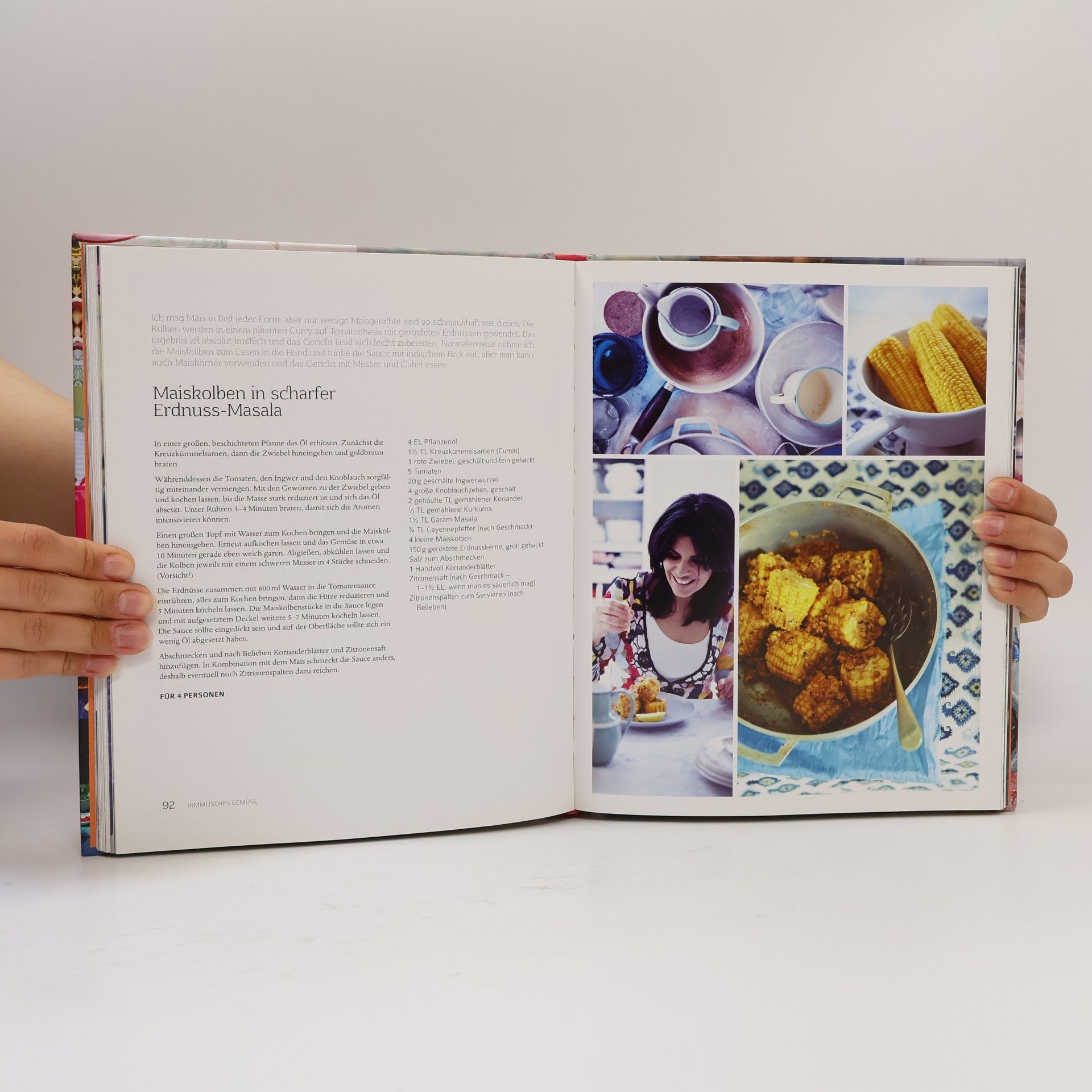 Anjum Anad Anjums indische vegetarische Küche