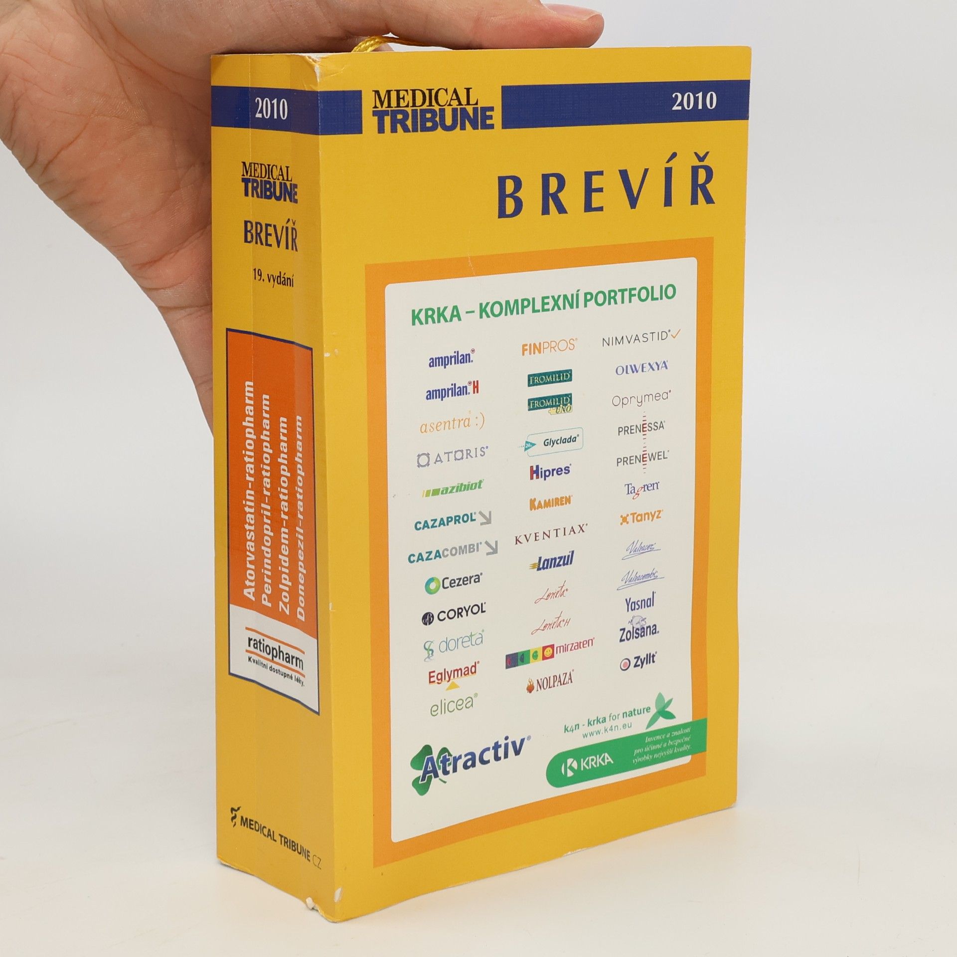 Kolektiv autorů Medical Tribune Brevíř: lékové informace dle stavu ke dni