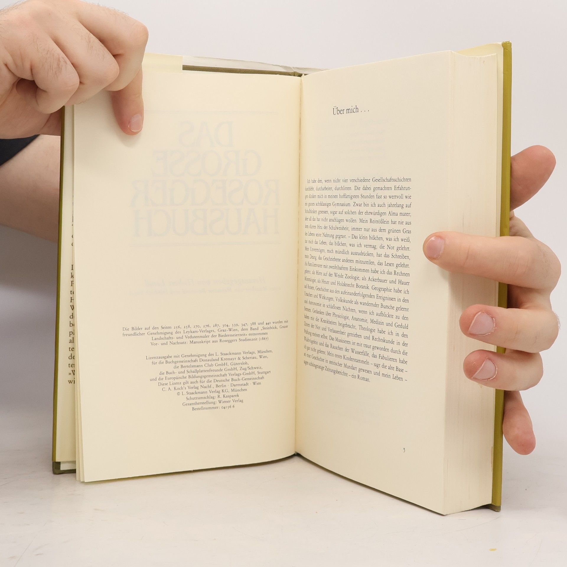 Peter Rosegger Das grosse Rosegger Hausbuch