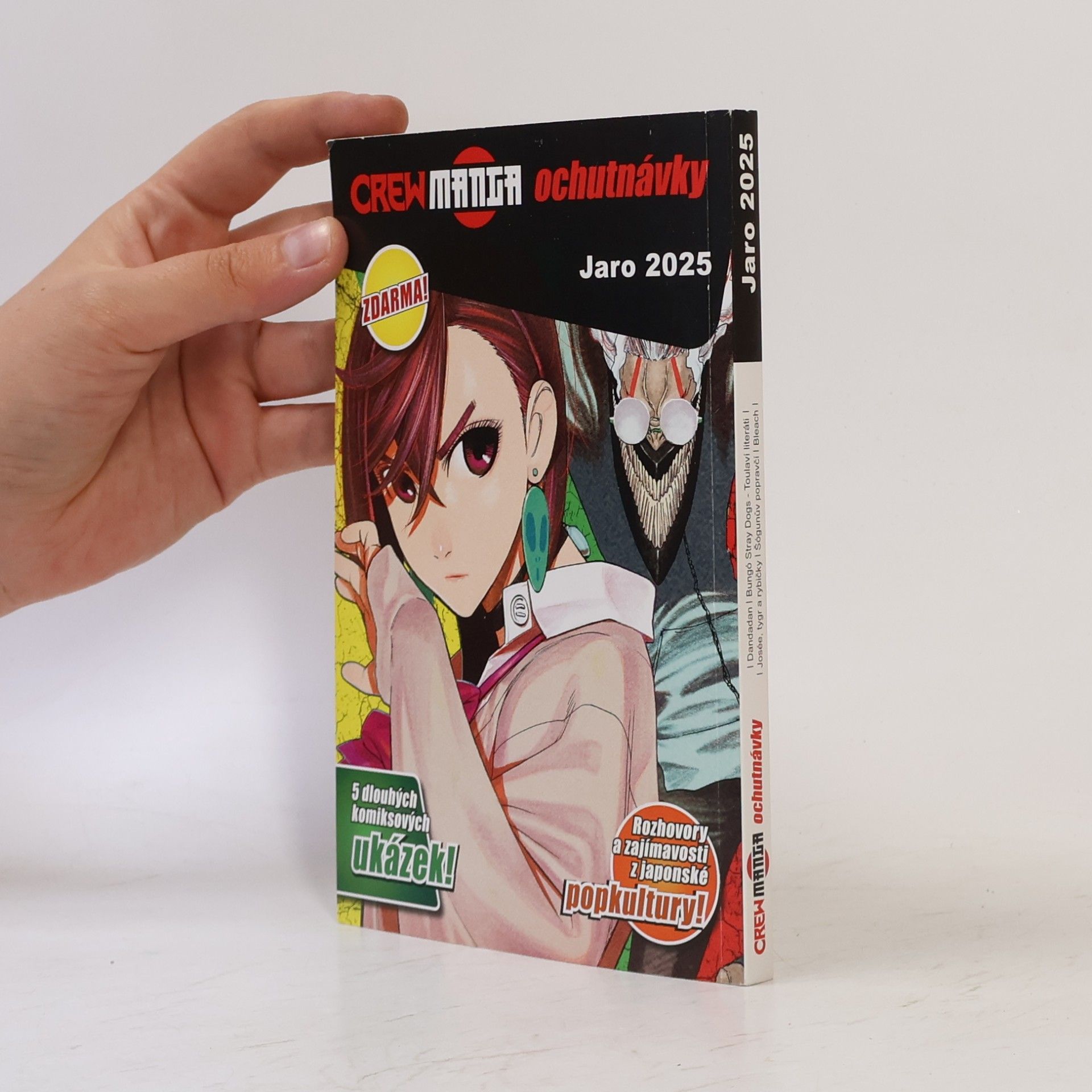 Autorenkollektiv Crew manga ochutnávky. Jaro 2025