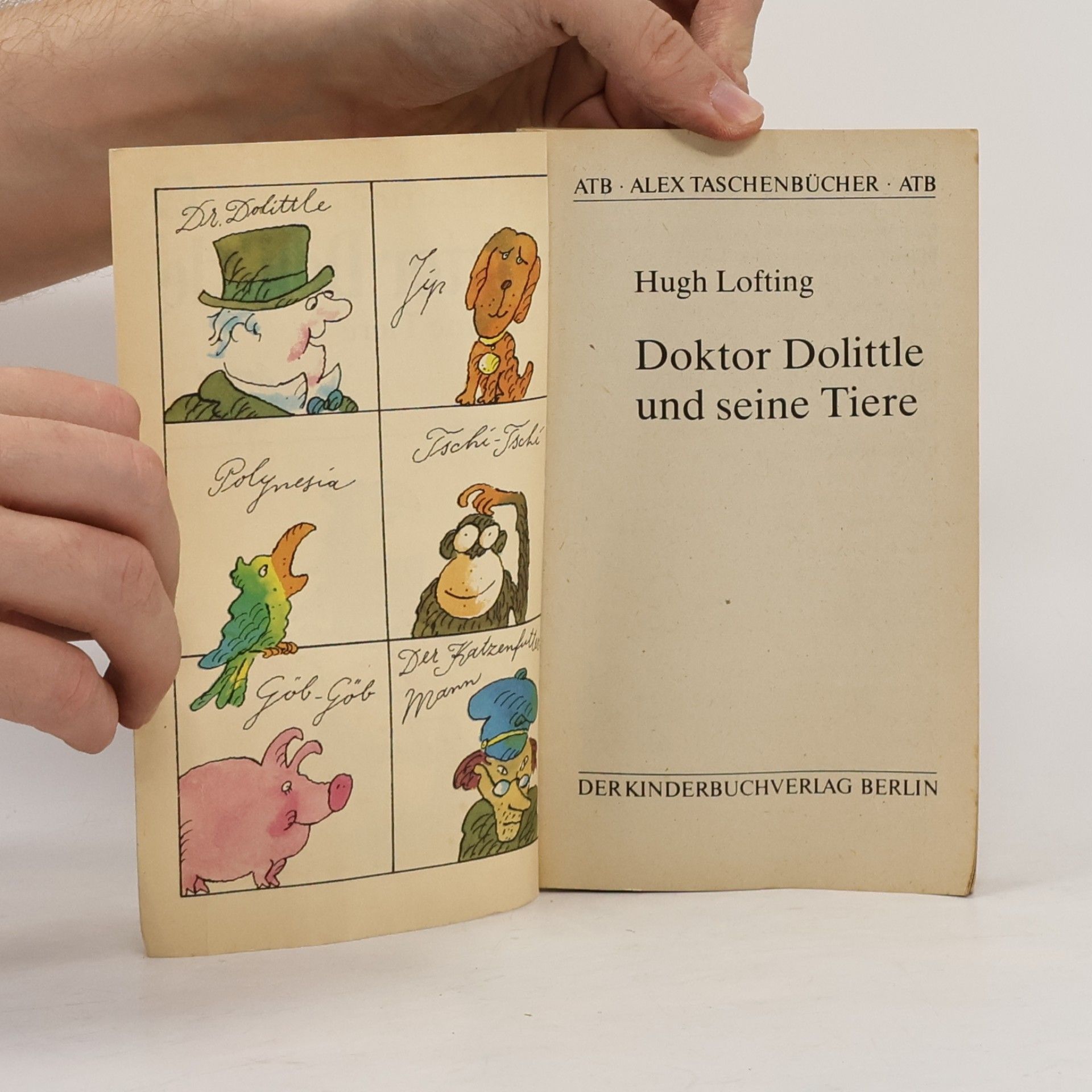 Hugh Lofting Doktor Dolittle und seine Tiere