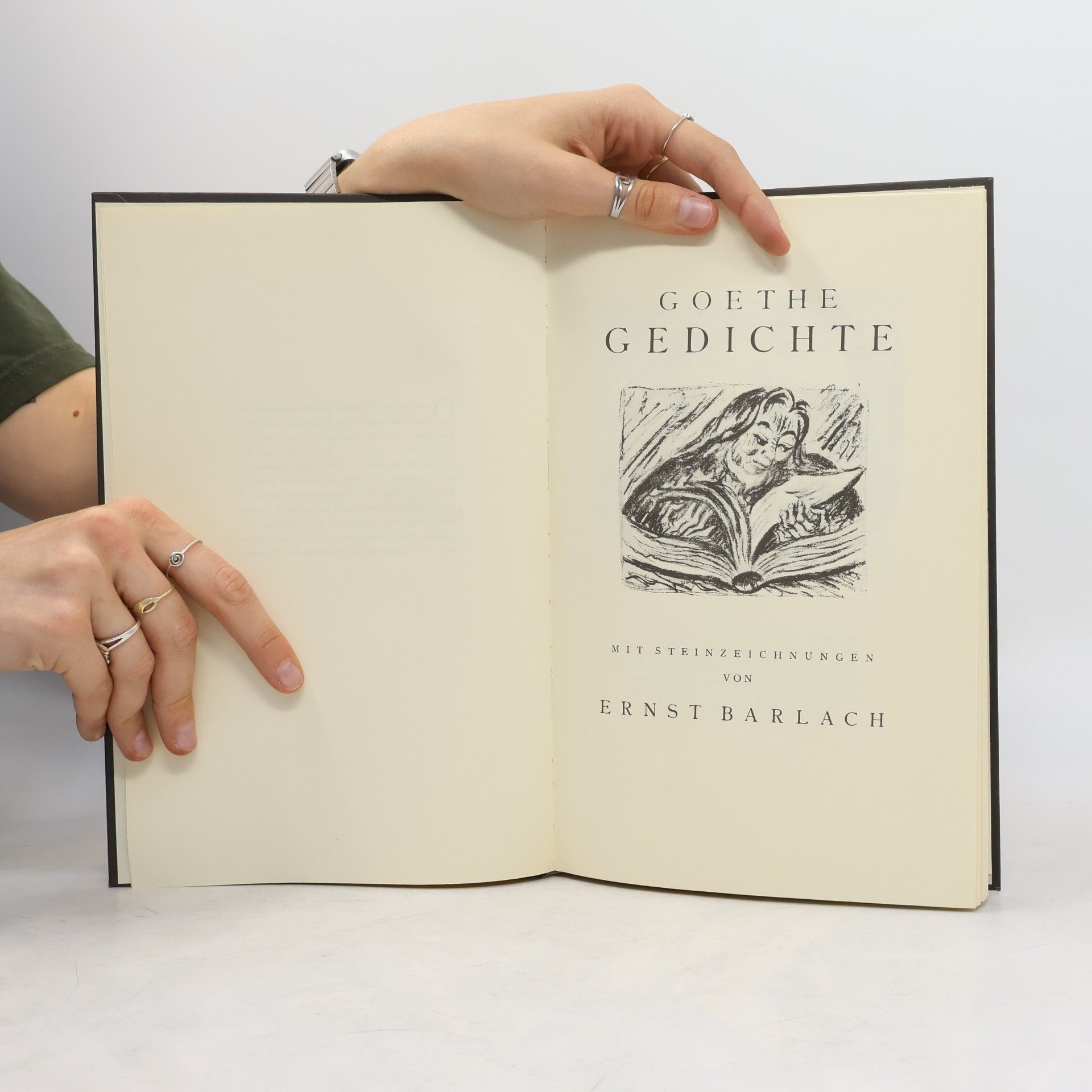Ernst Barlach Goethe Gedichte