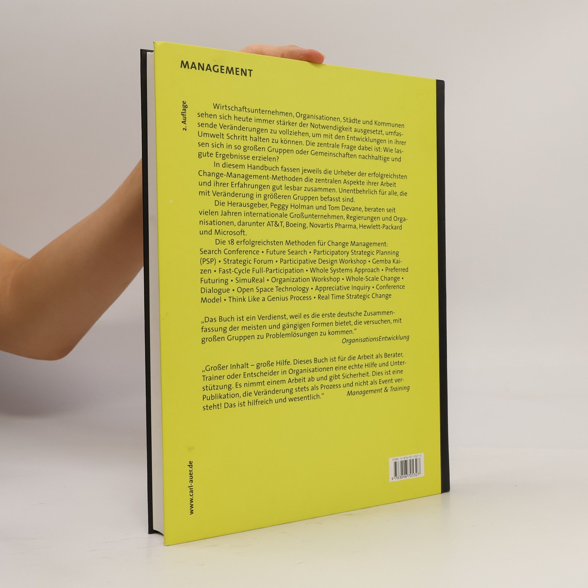 Peggy Holman Change handbook