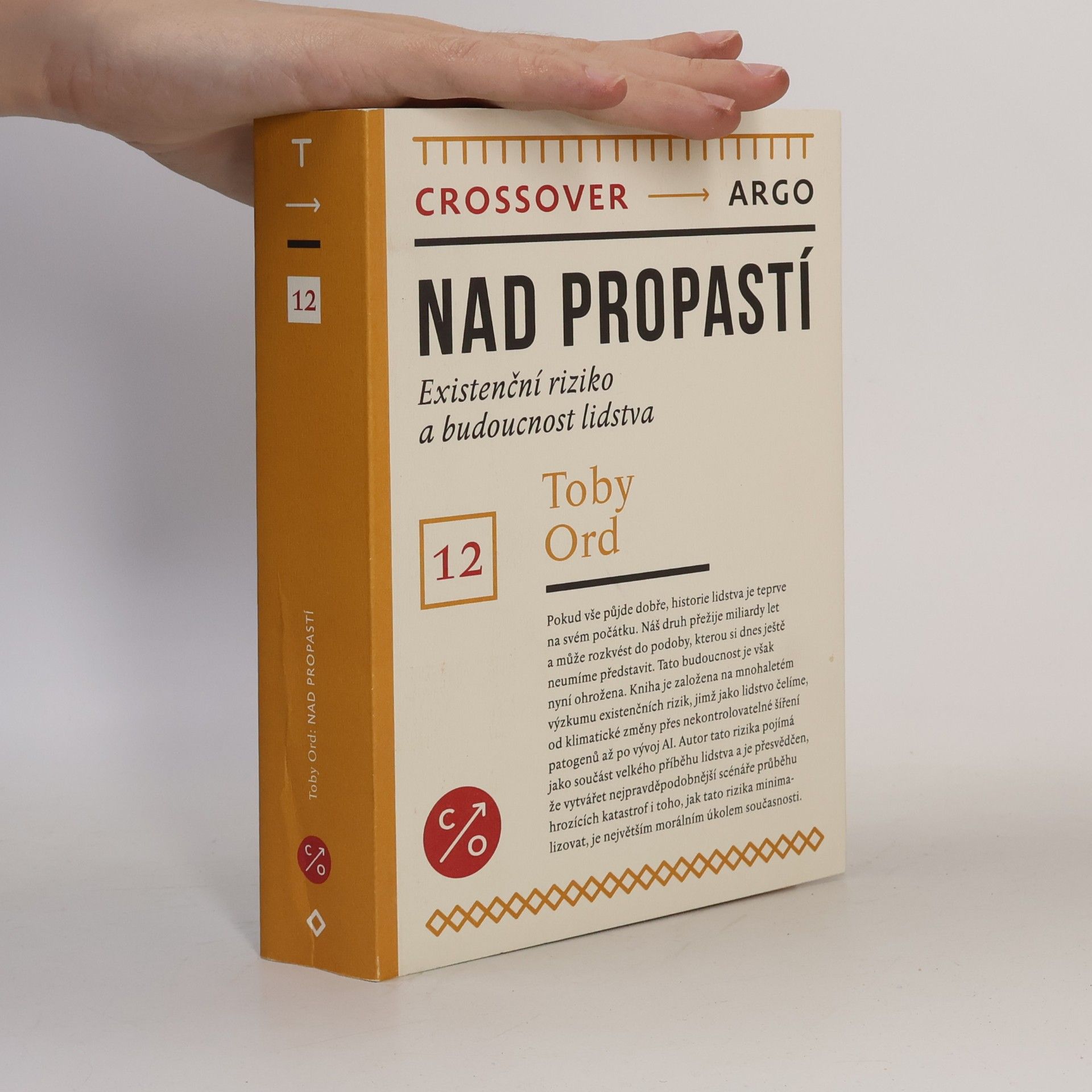 Toby Ord Nad propastí : existenční riziko a budoucnost lidstva