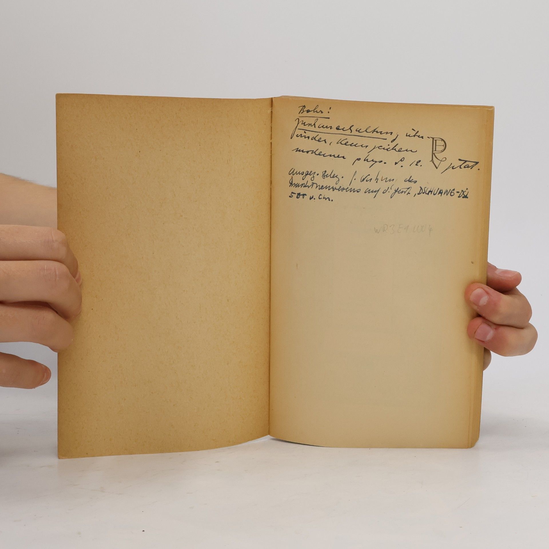 Werner Heisenberg Das Naturbild der heutigen Physik