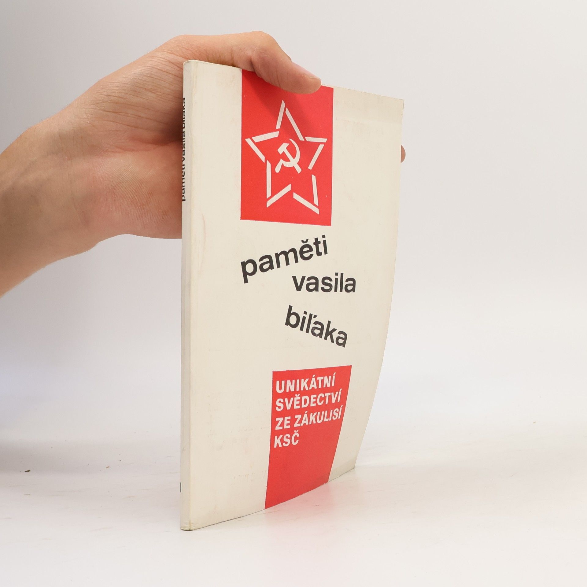Jindřich Bílovský Paměti Vasila Biľaka. I.