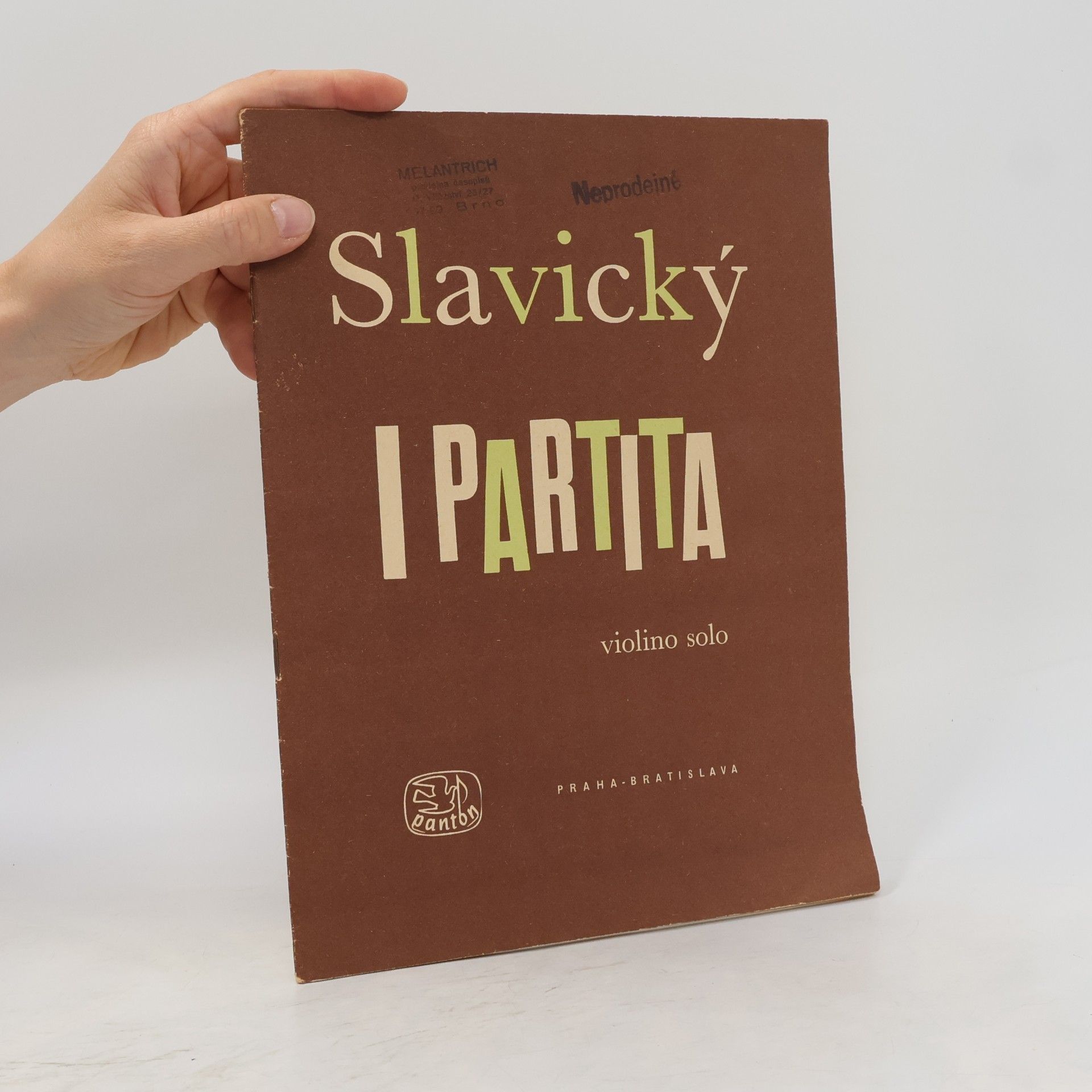 Klement Slavický Partita