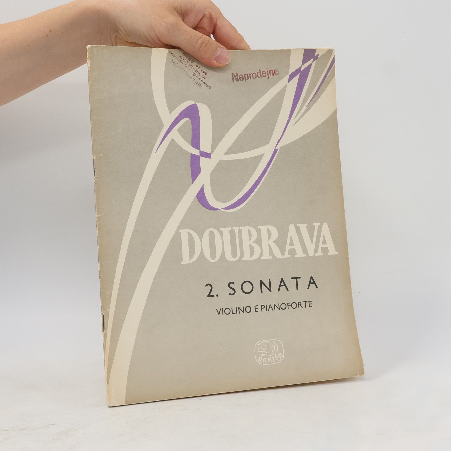 Sonáty, housle, klavír, č. 2 2. Sonata : violino e pianoforte
