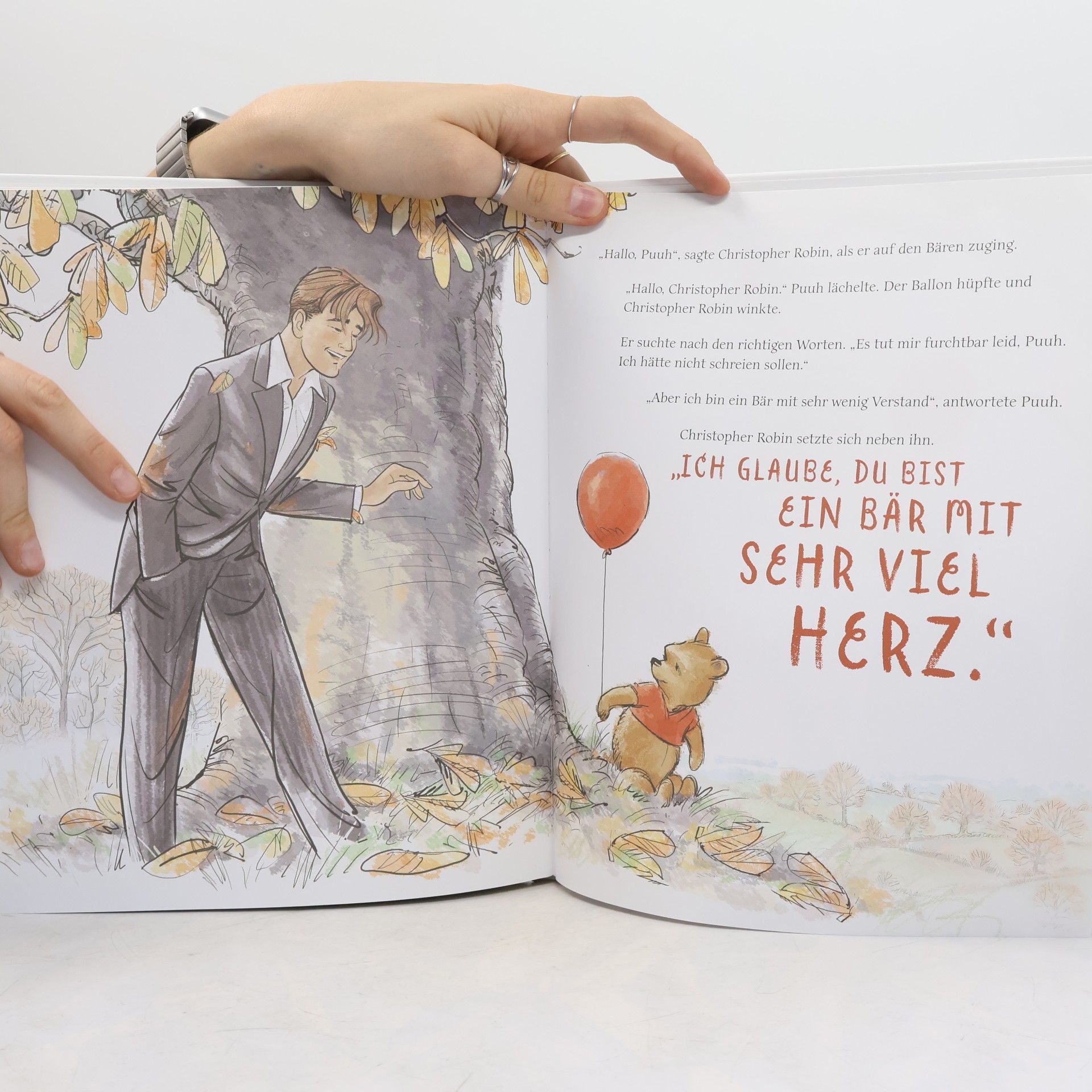 Brittany Rubiano Winnie Puuh, sein Freund und der rote Ballon
