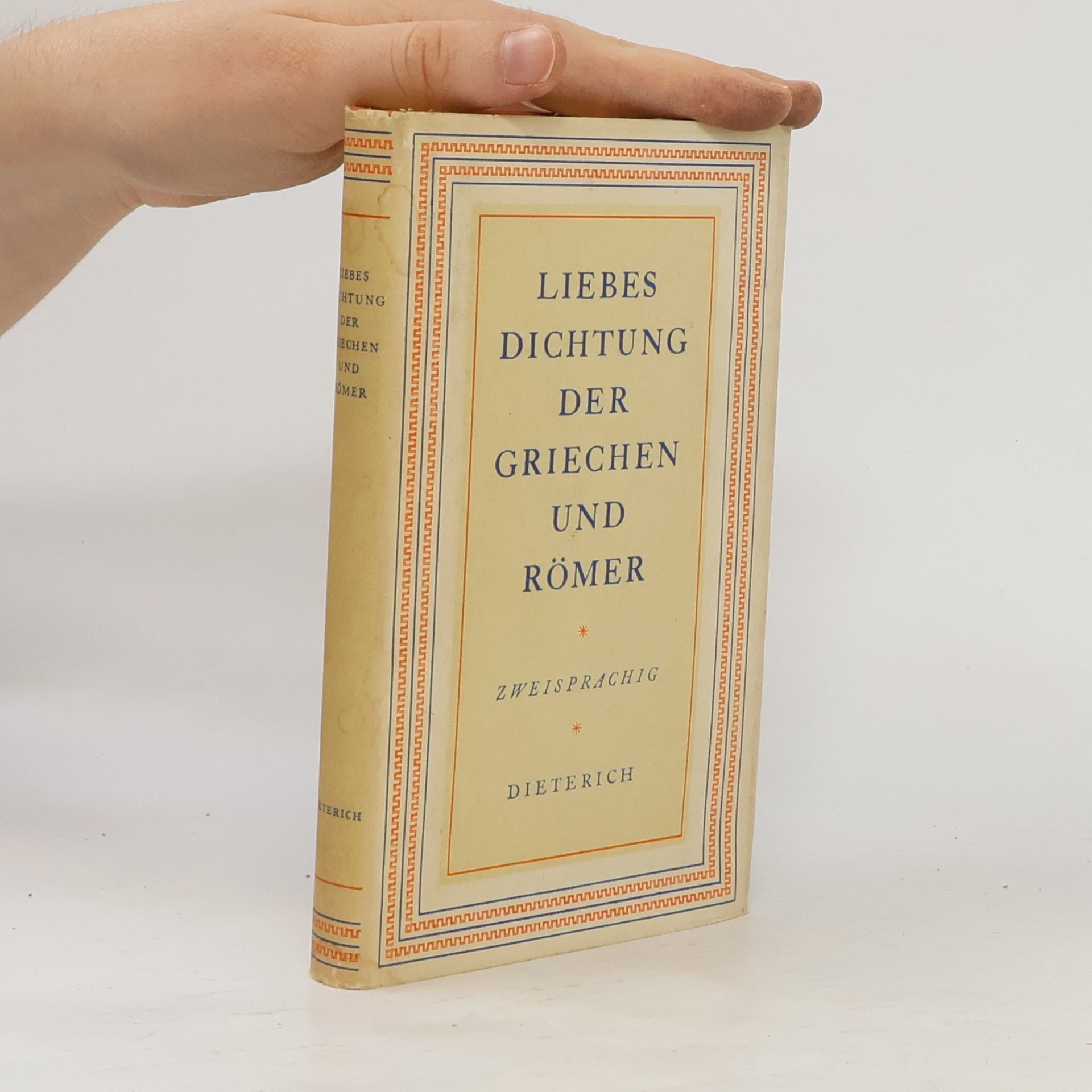 Horst Gasse Liebesdichtung der Griechen und Römer