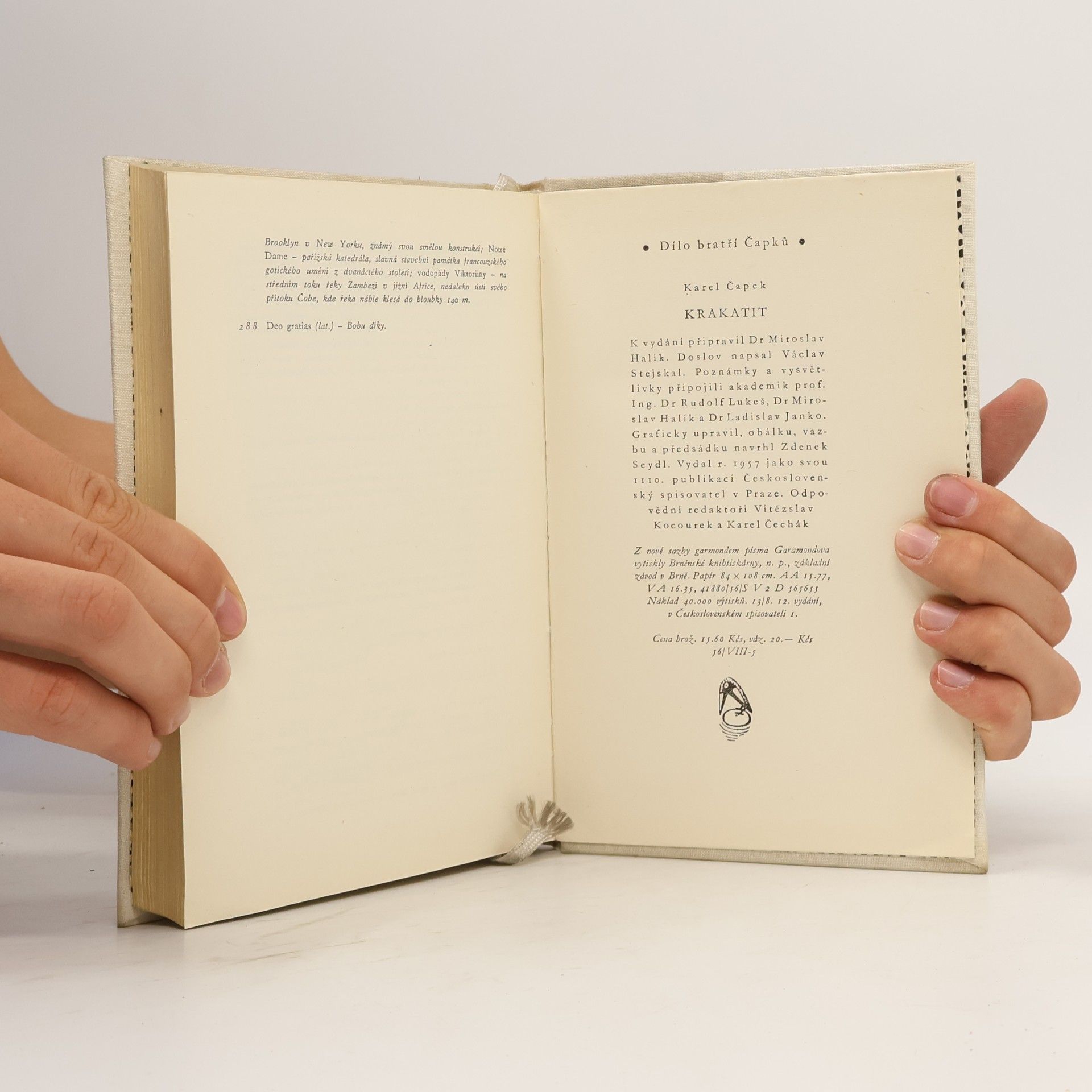 Karel Čapek Krakatit