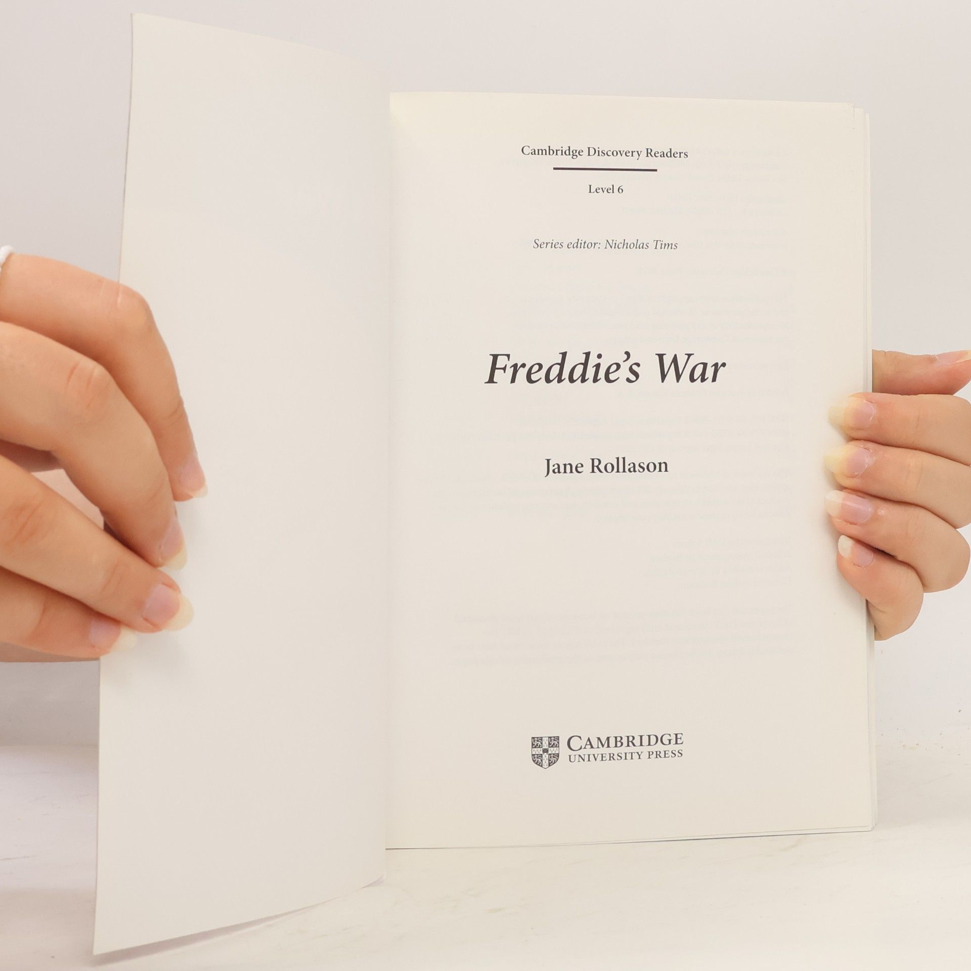 Jane Rollason Freddie's War
