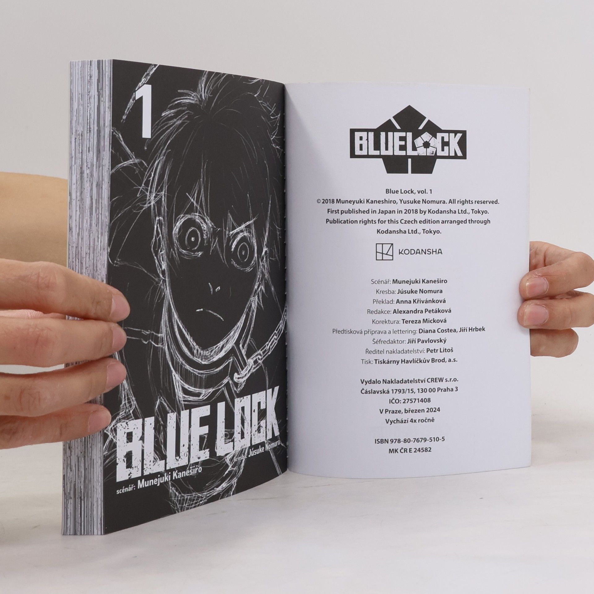 Munejuki Kaneširo Blue Lock 1-10