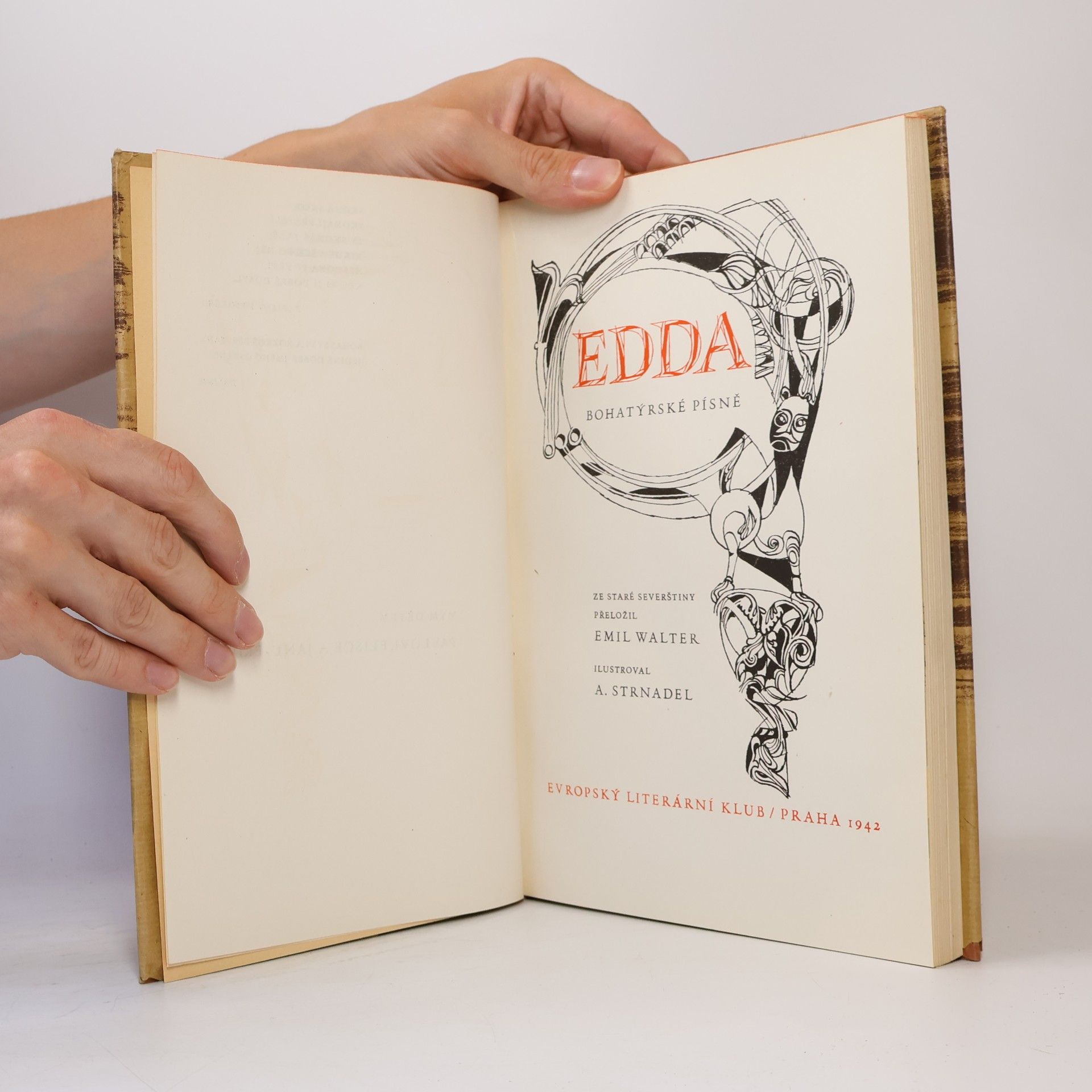 Emil Walter Edda. Bohatýrské písně