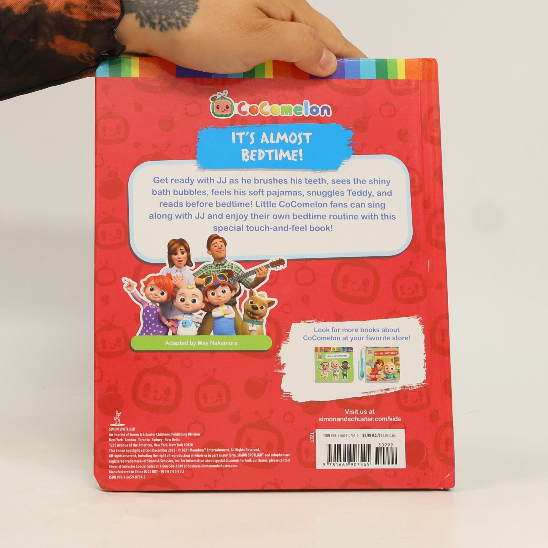 May Nakamura Cocomelon: Sweet, Sweet Bedtime: A Touch-And-Feel Book