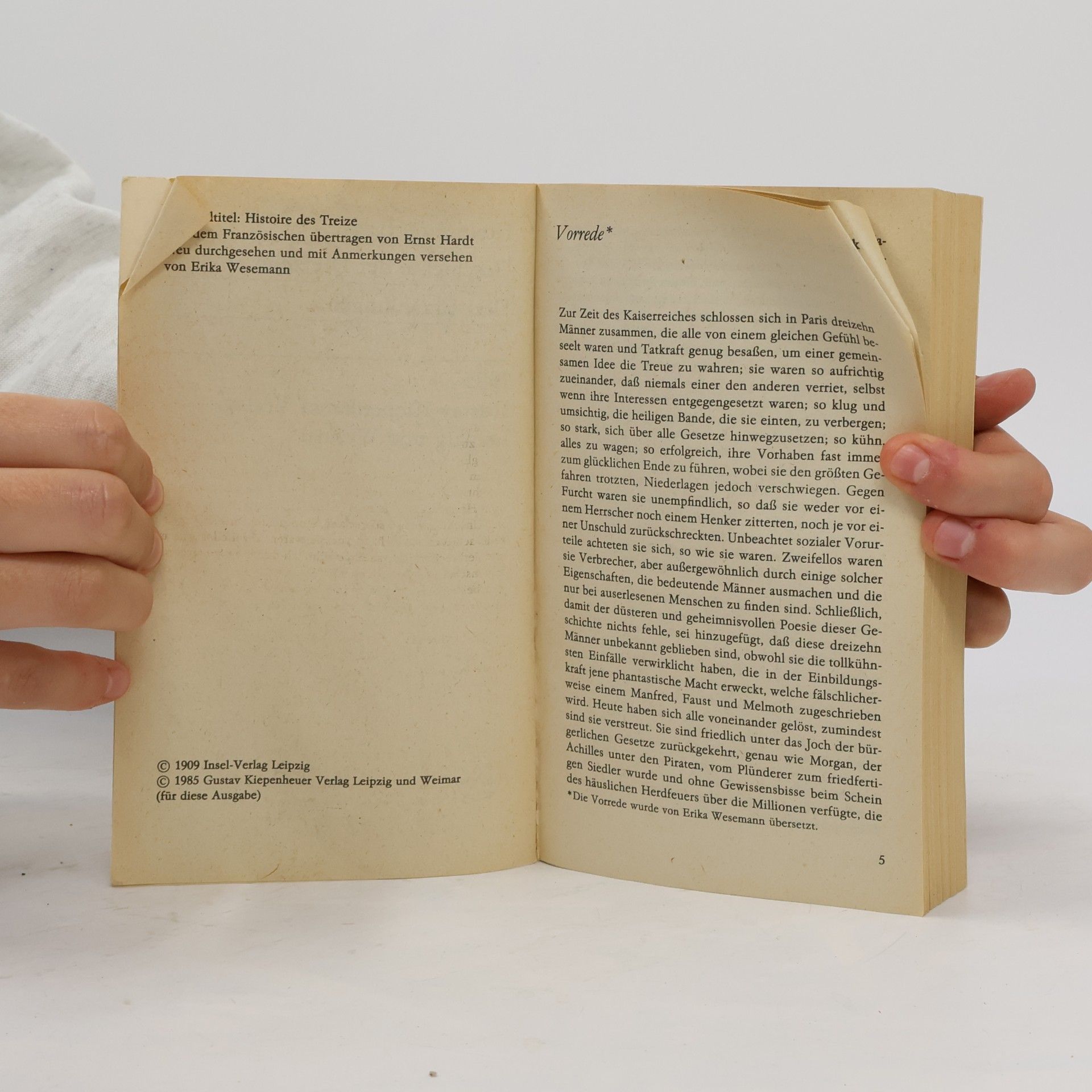 Honoré de Balzac Geschichte der Dreizehn