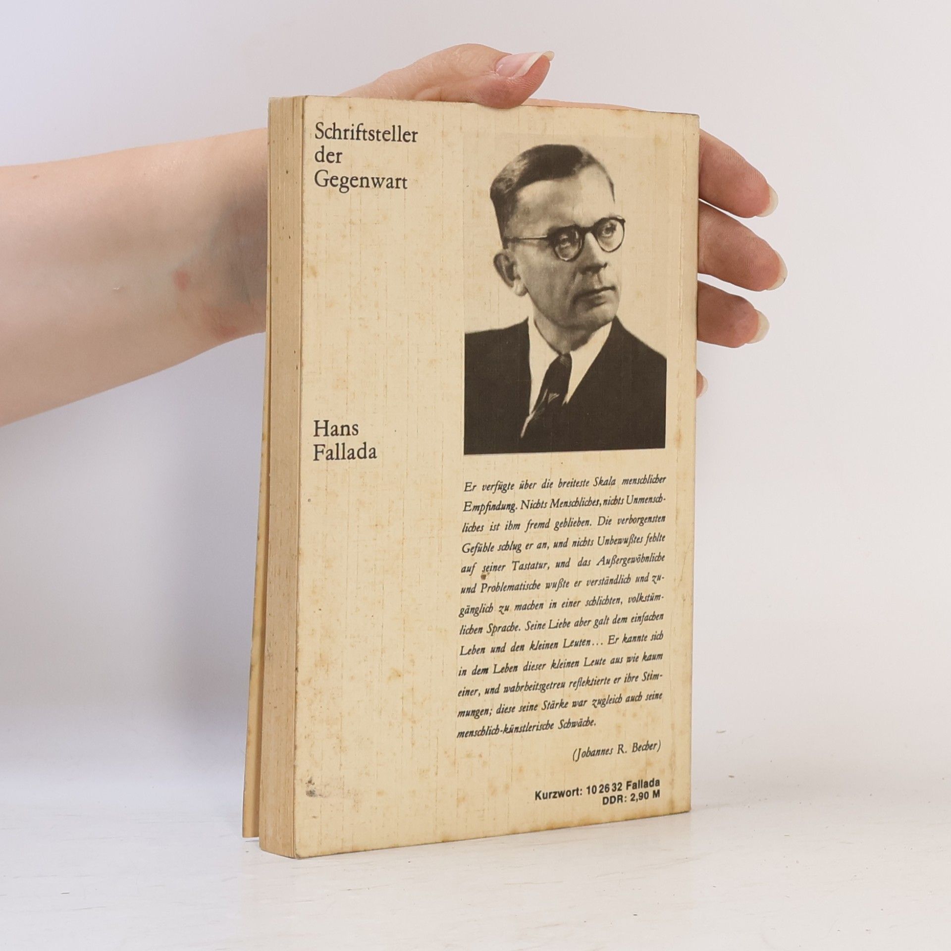Hans Fallada Schriftsteller der Gegenwart