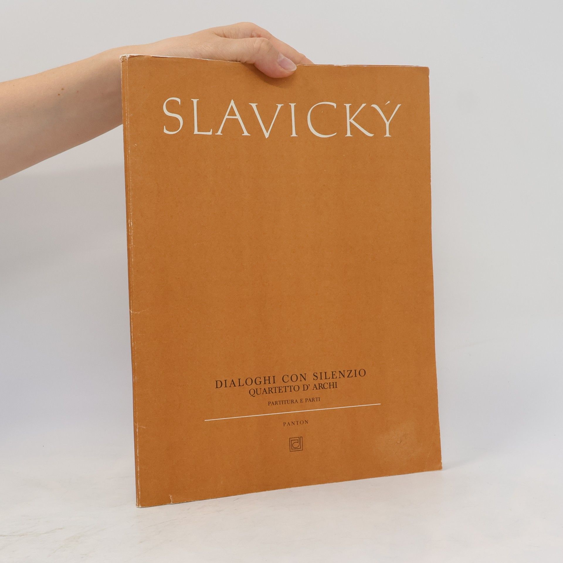 Milan Slavický Dialogy s tichem