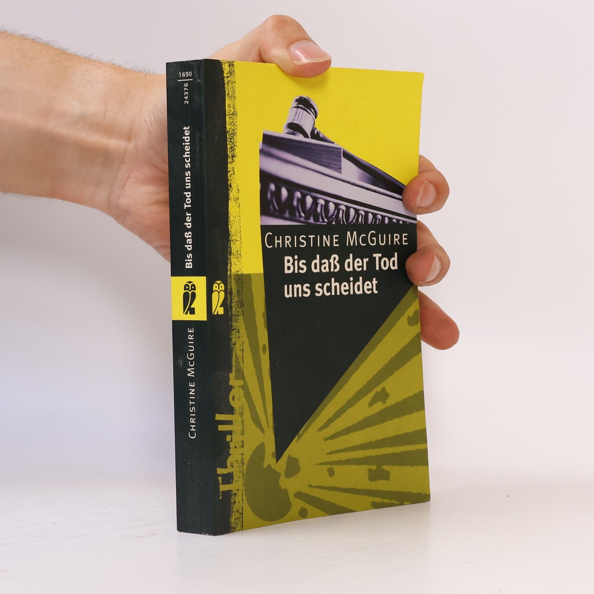 Bis daß der Tod uns scheidet. Thriller