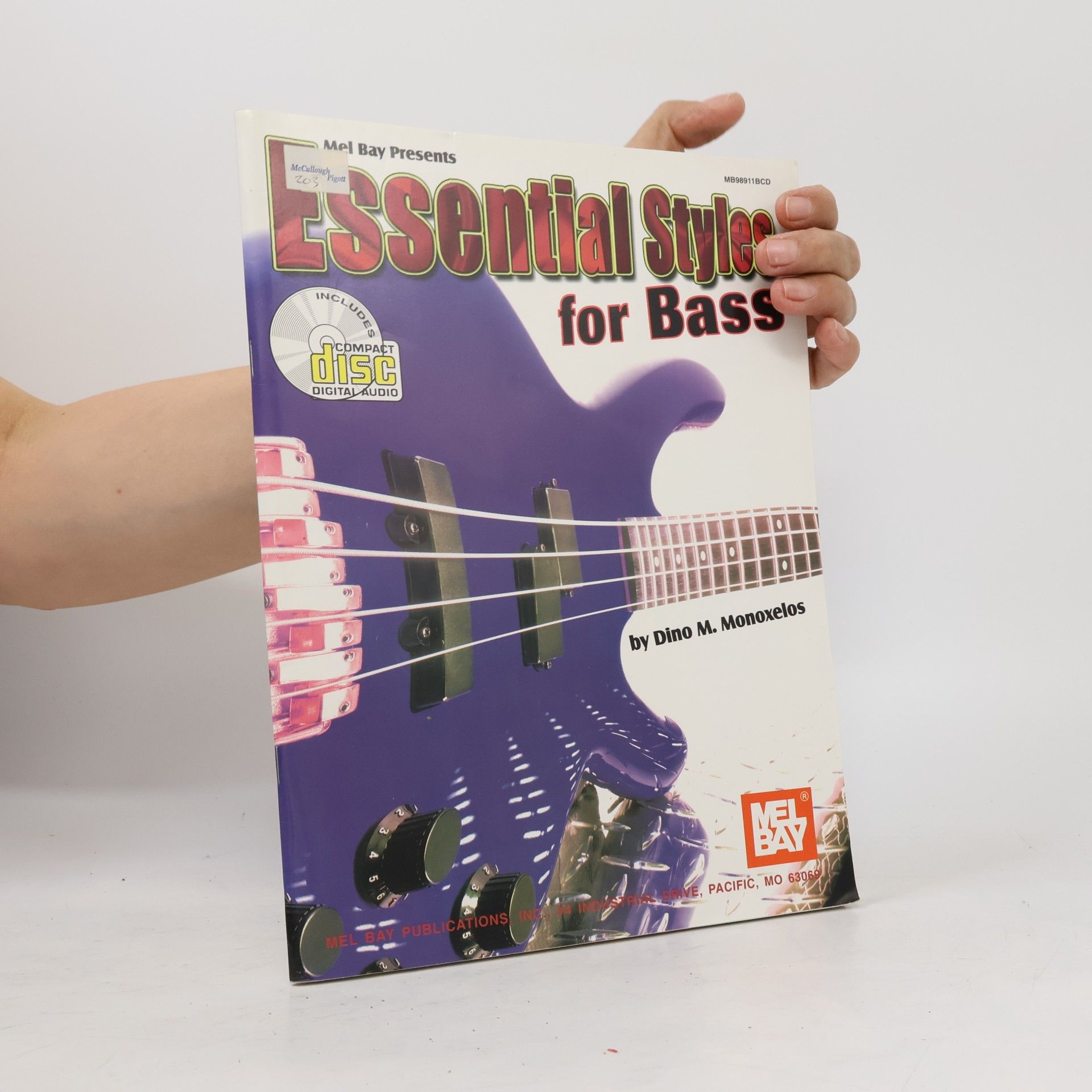 Dino M. Monoxelos Mel Bay Essential Styles for Bass