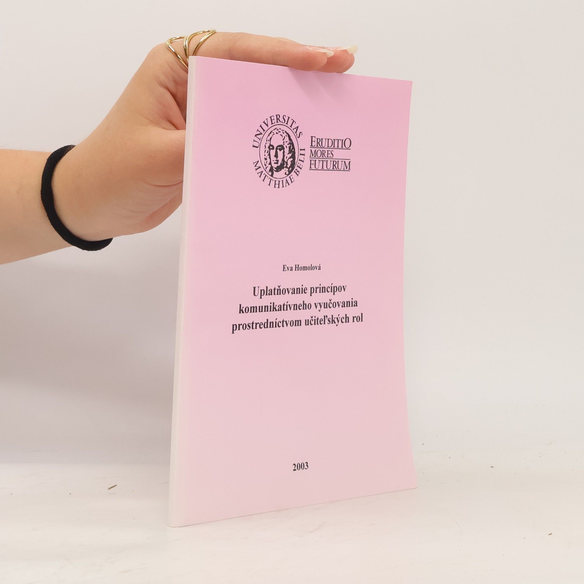 Uplatňovanie princípov komunikatívneho vyučovania prostredníctvom učiteľských rol