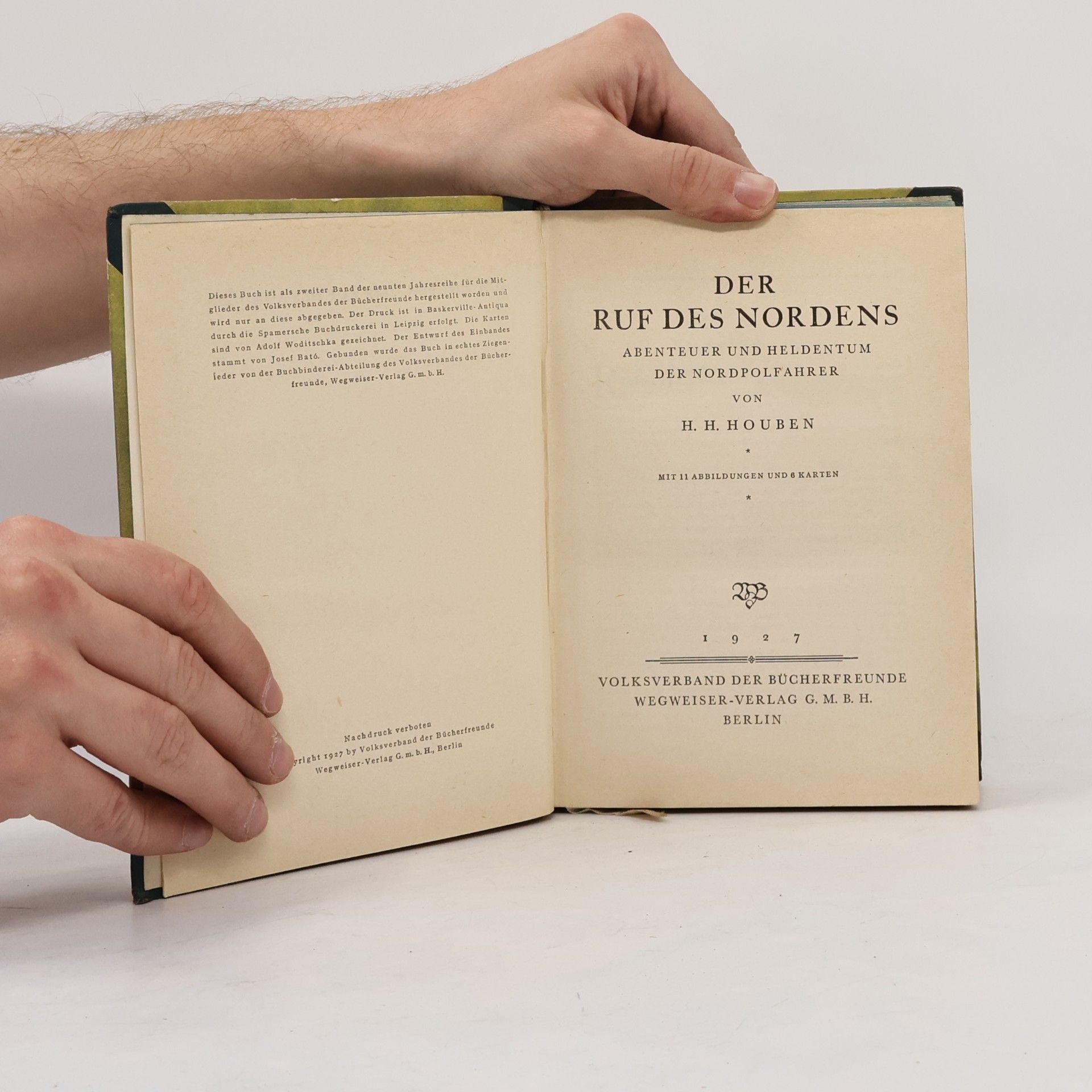 H. H. Houben Der Ruf des Nordens