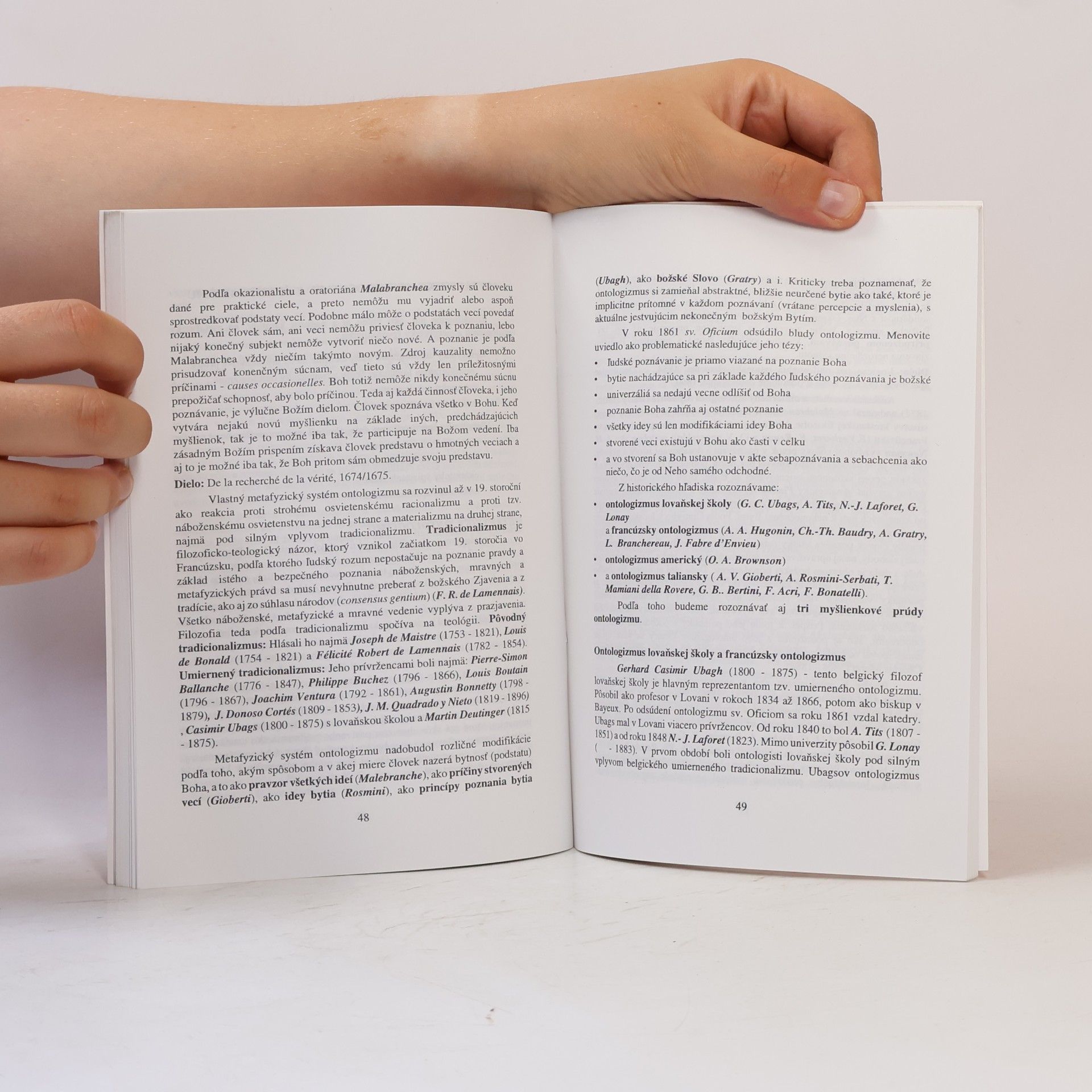 Ján Letz Acta Philosophica Tyrnaviensis - 2: Metafyziky nescholastickej kresťanskej filozofie 19. a 20. storočia