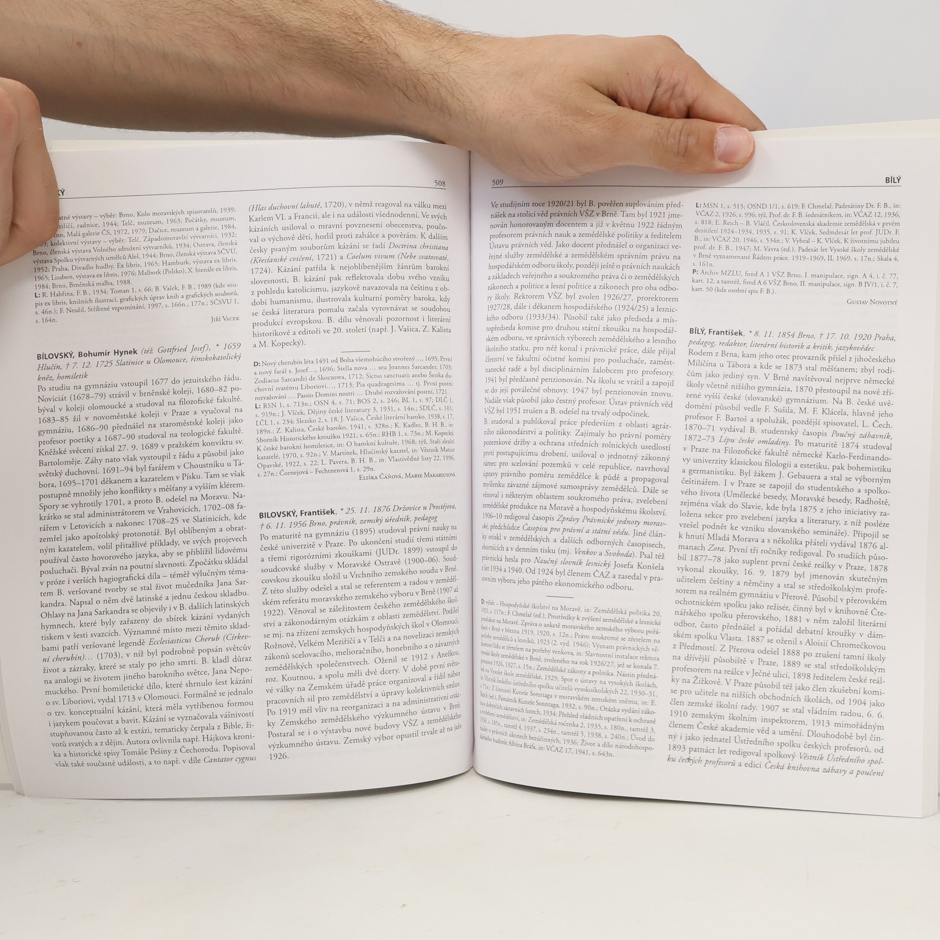 * antologie Biografický slovník českých zemí, 5. sešit (Bi–Bog)