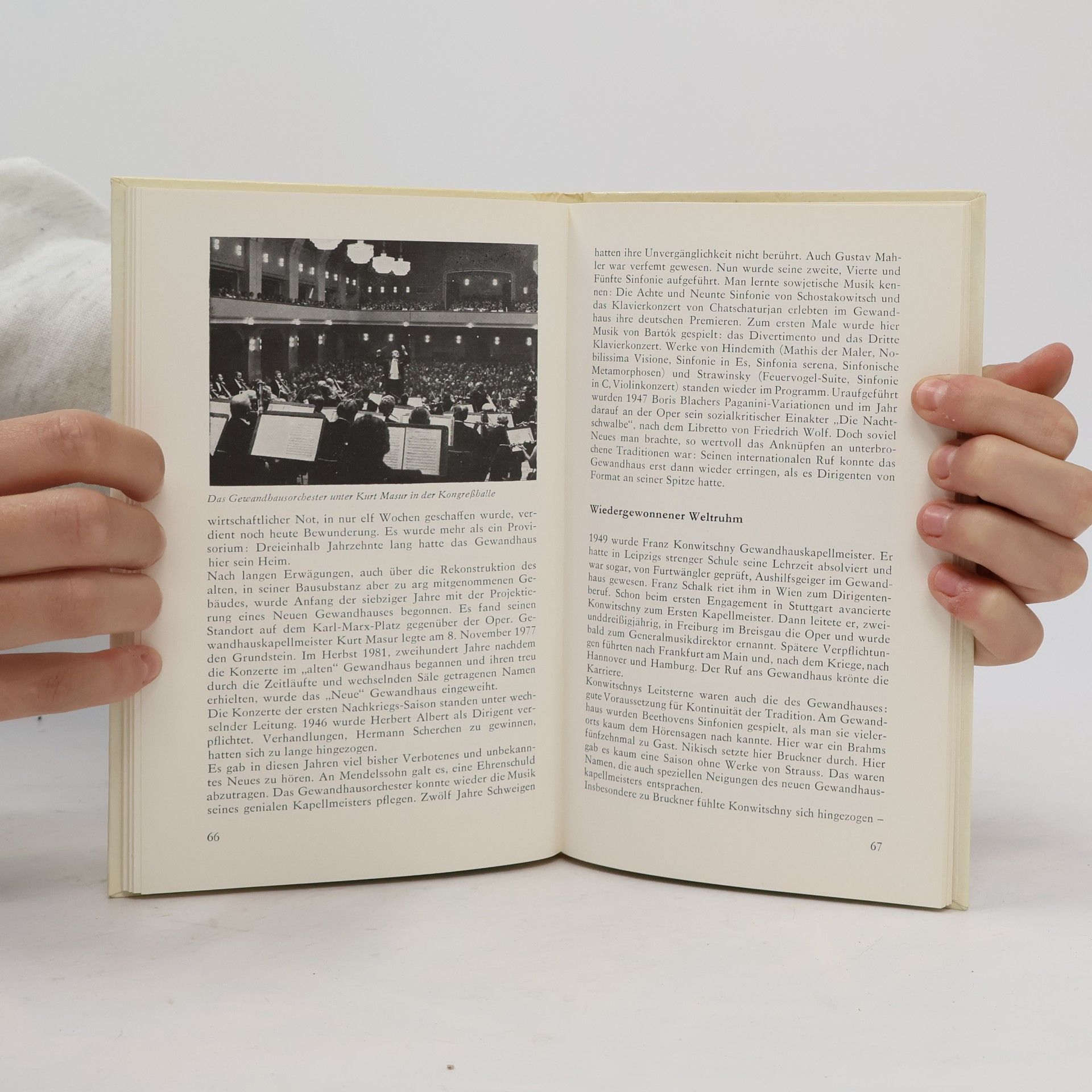 Fritz Hennenberg Das Leipziger Gewandhausorchester