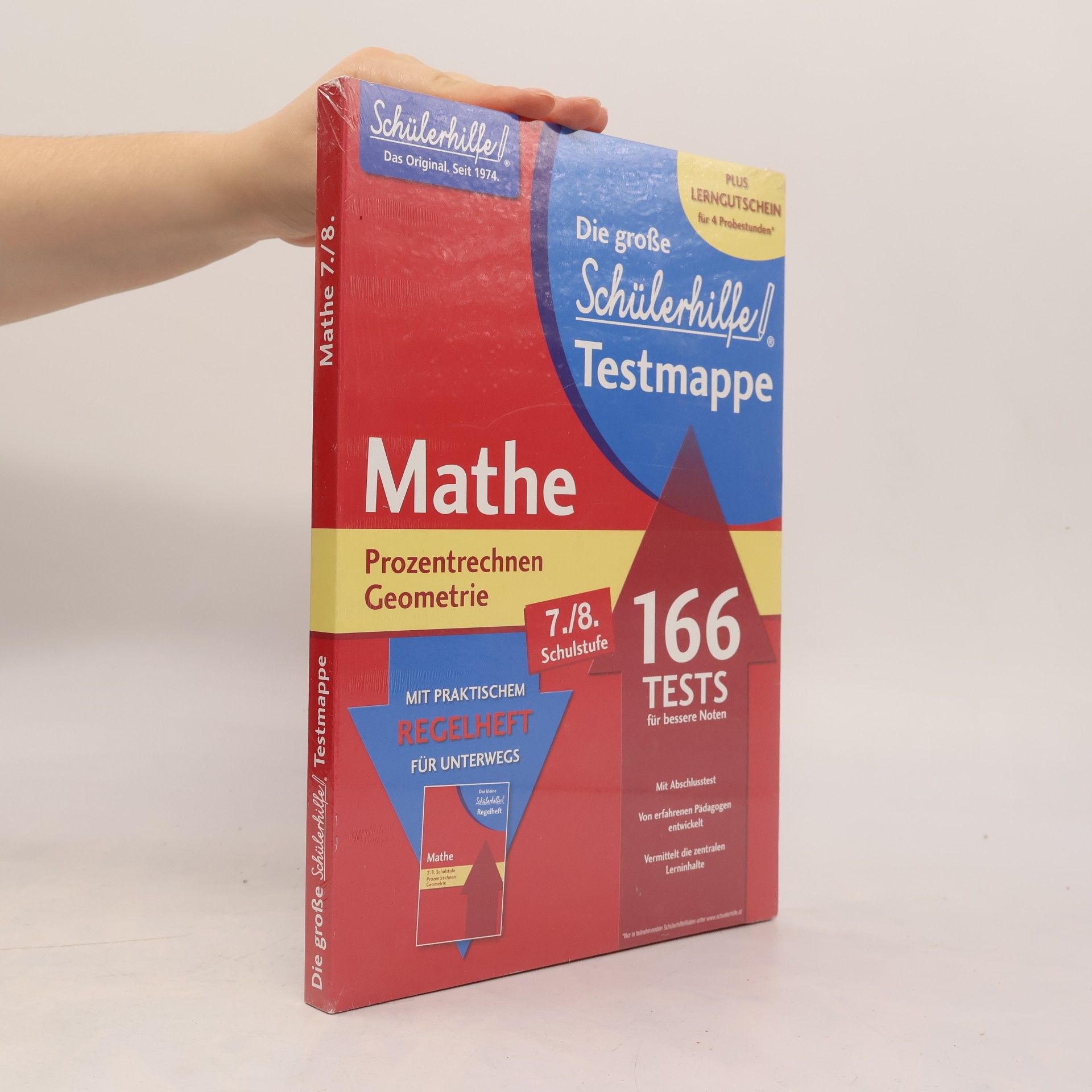 Autorenkollektiv Die große Schülerhilfe Testmappe Mathe 7./8. Klasse