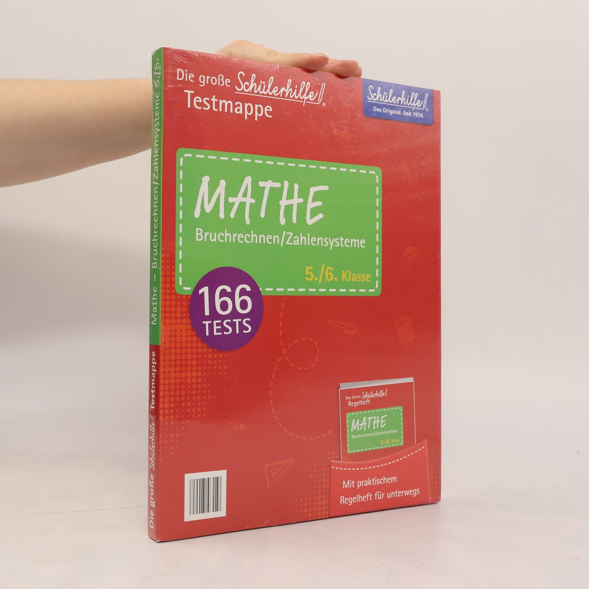 Autorenkollektiv Die große Schülerhilfe Testmappe. Mathe Bruchrechnen/Zahlensysteme 5./6. Klasse