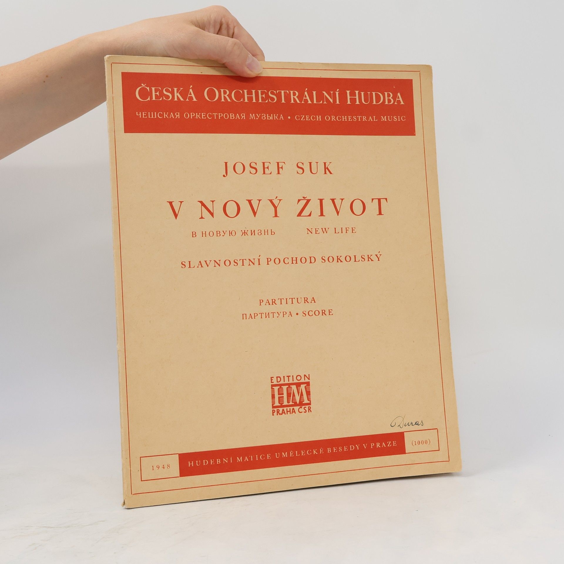 Josef Suk V nový život